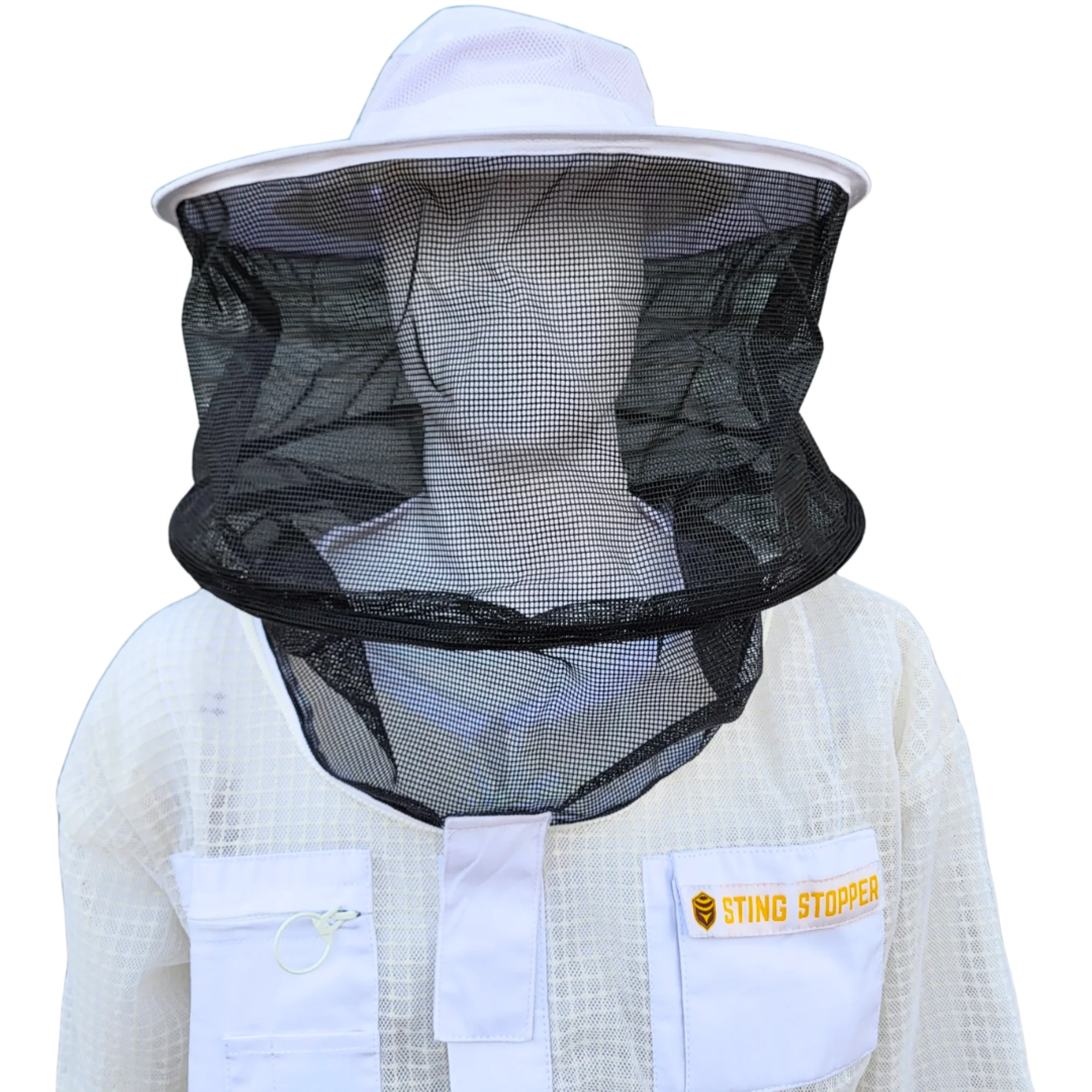Round or Fencing Beekeeping Veil - Image 6