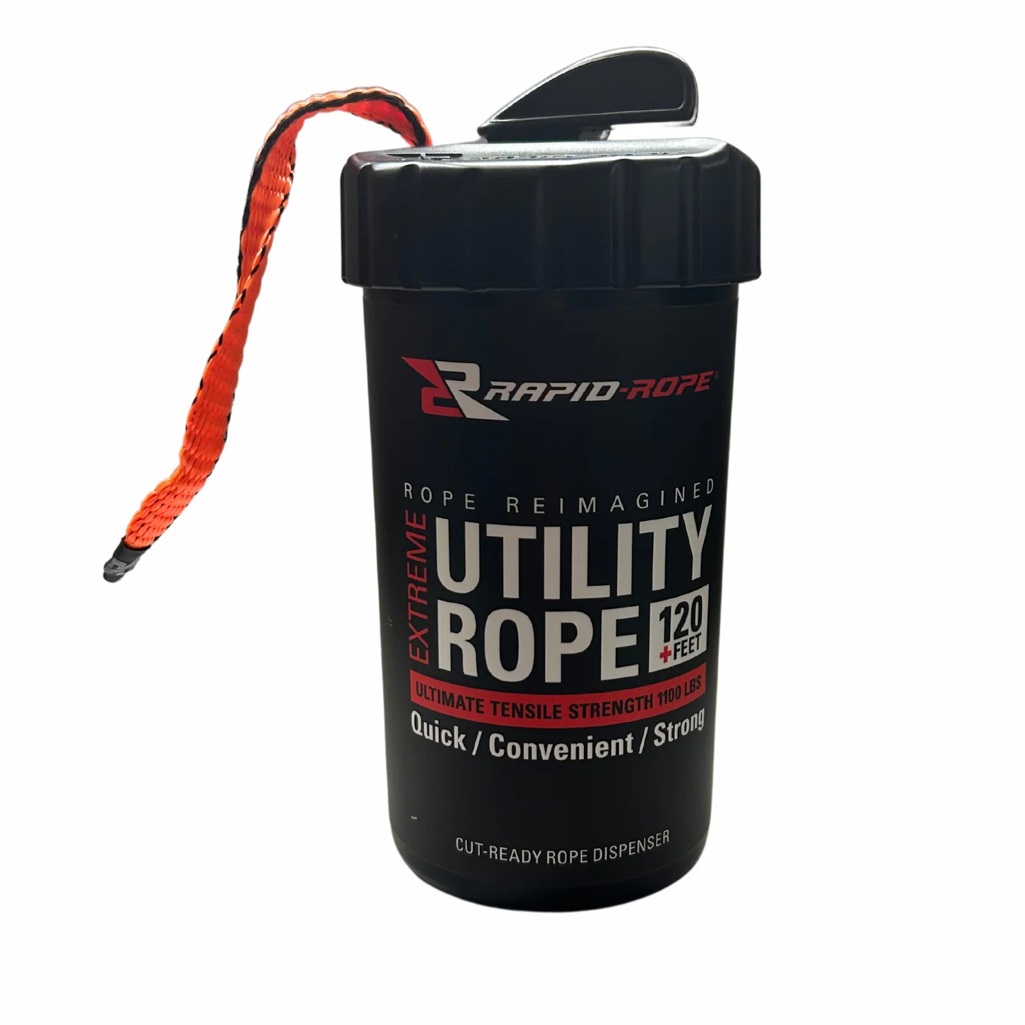 Safety Orange Utility Rope & Large Canister - Image 2