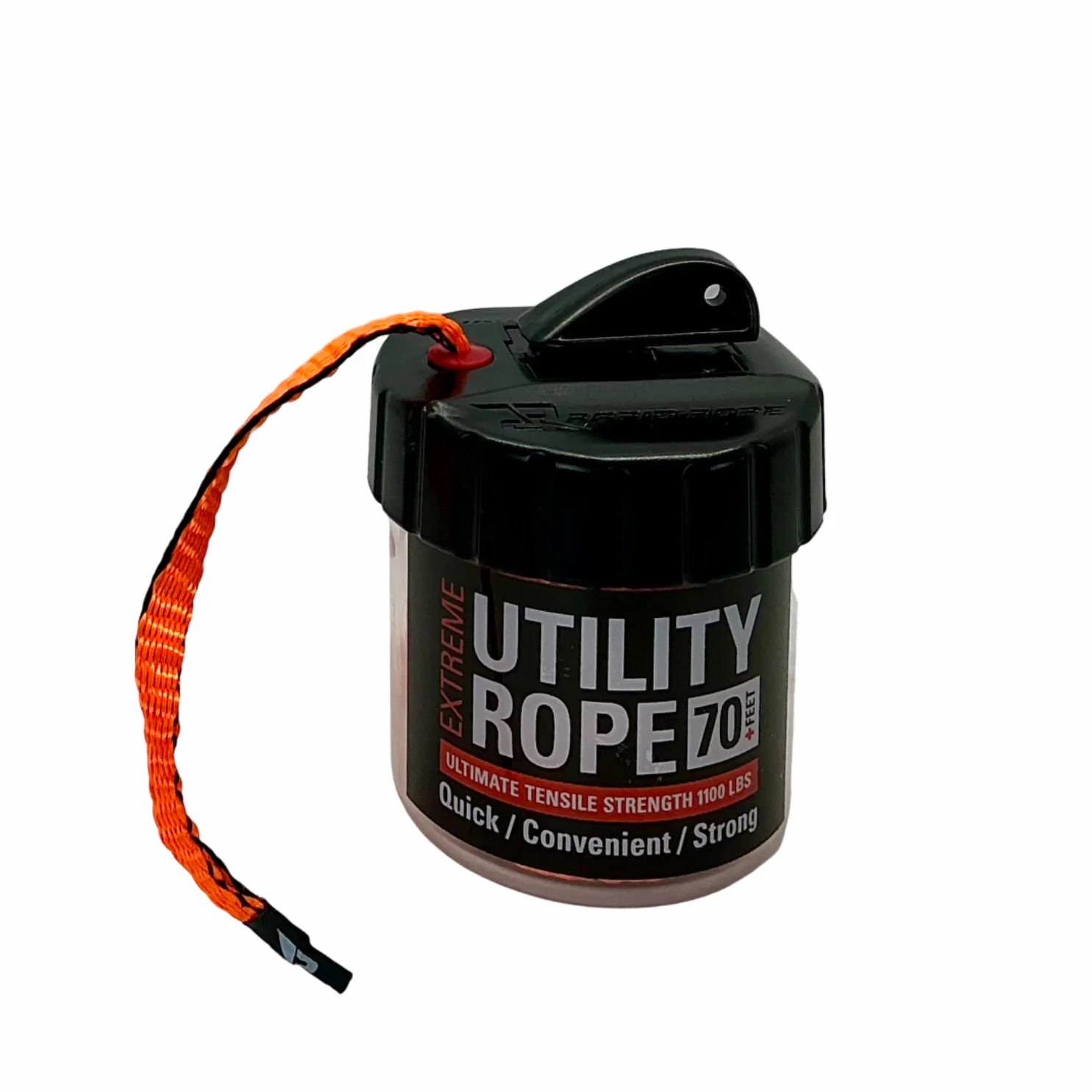 Safety Orange Utility Rope & Mini Canister - Image 2