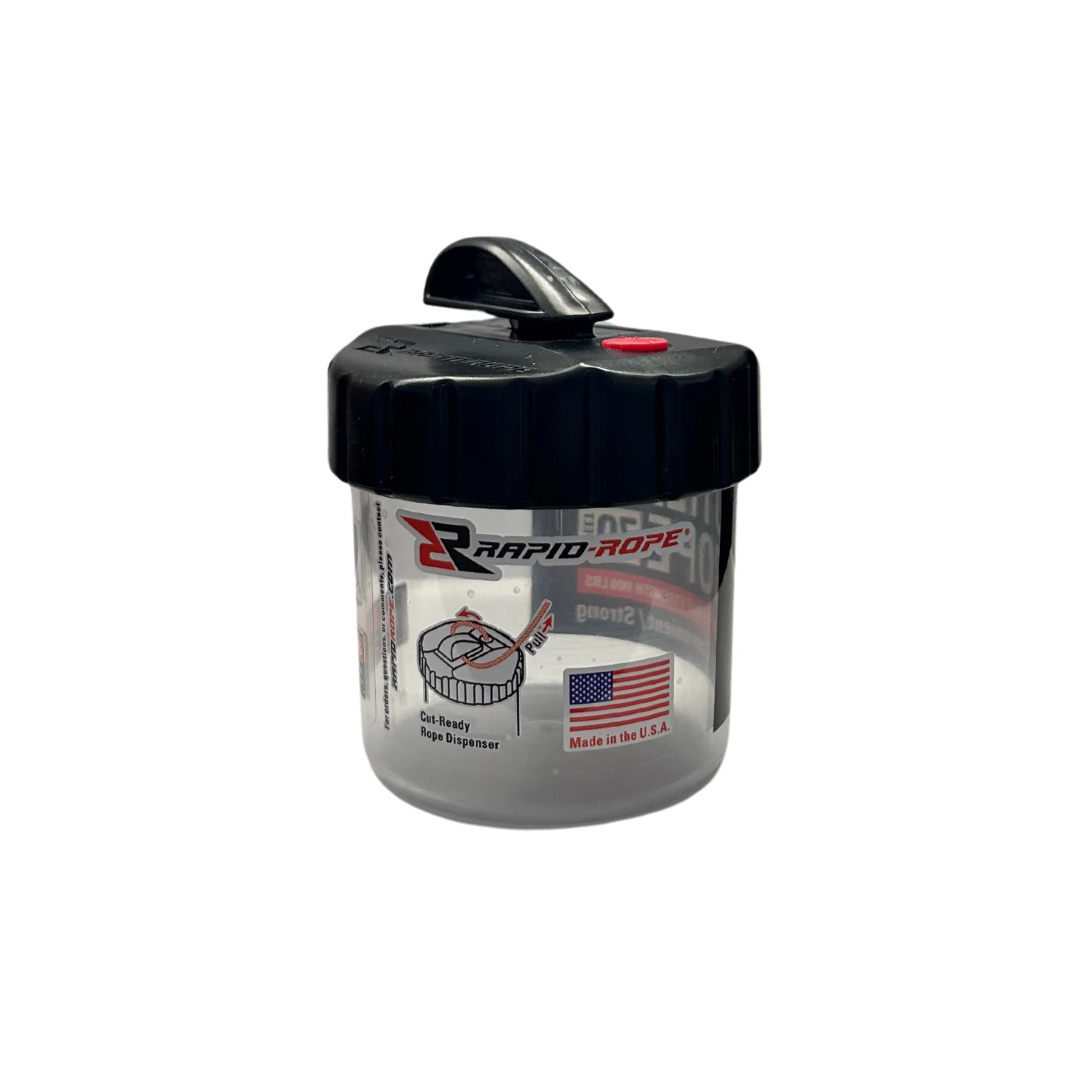 Safety Orange Utility Rope & Mini Canister - Image 7