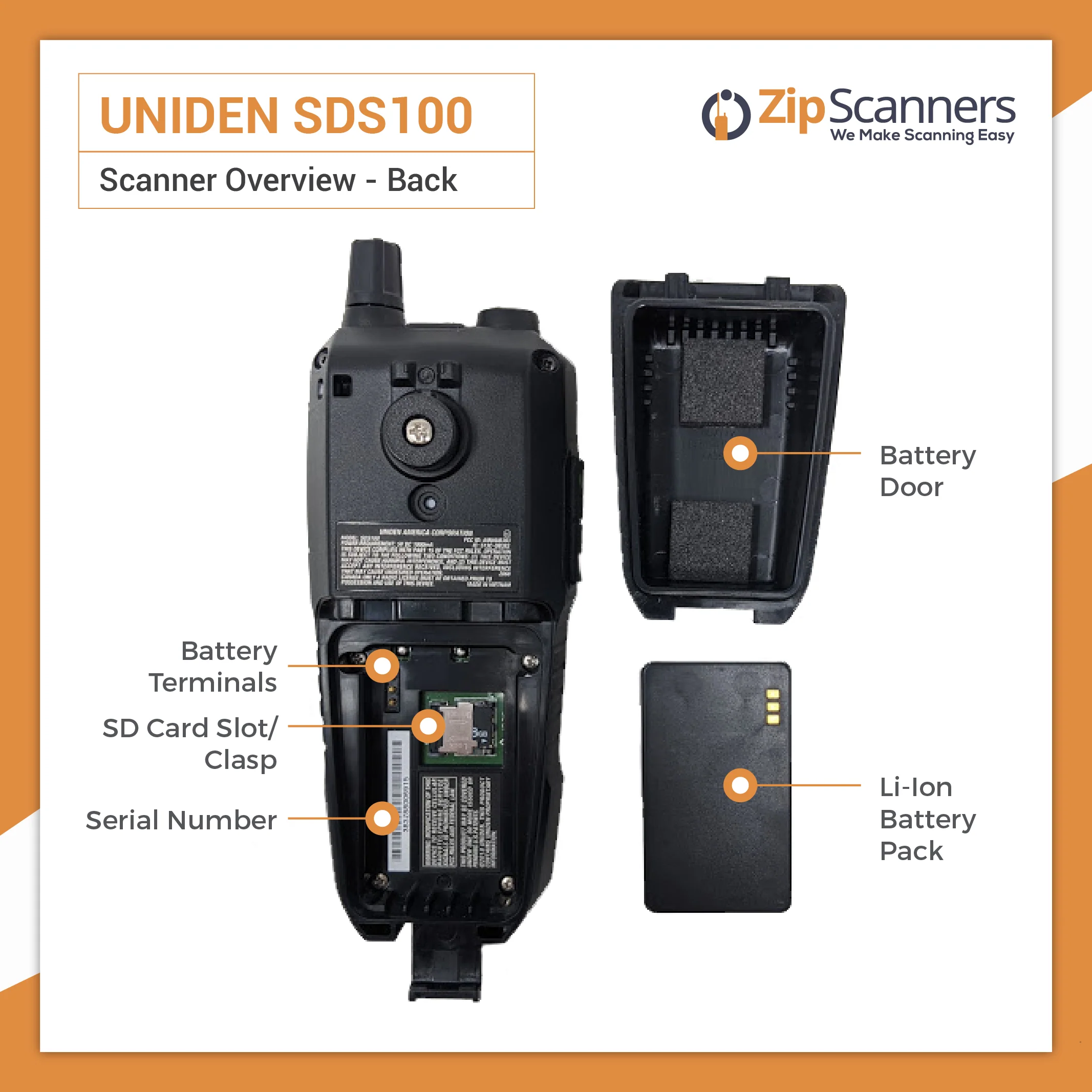 SDS100 Uniden Police Scanner - Image 4
