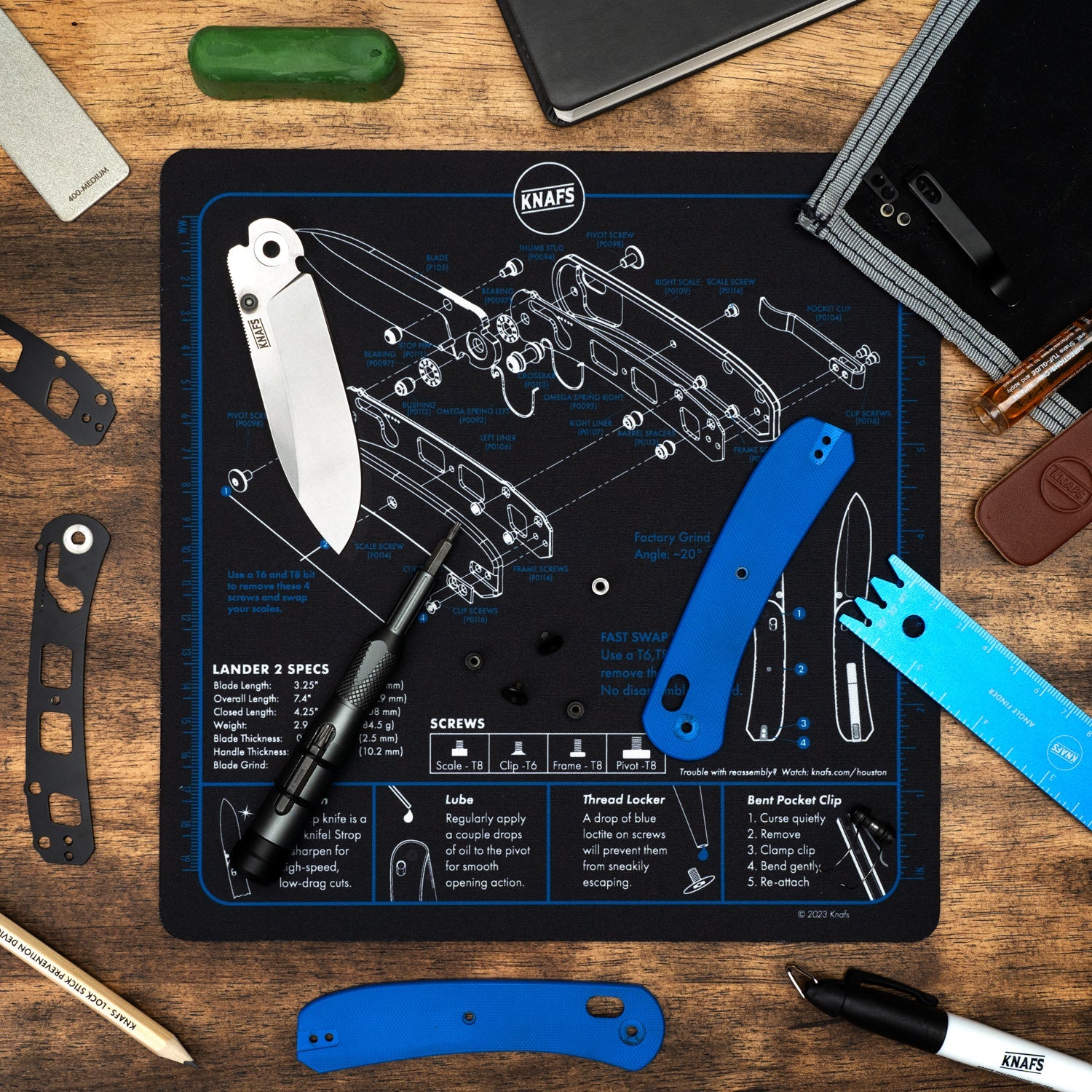 Shop Mat / Mouse Pad - Lander 2 - Image 3