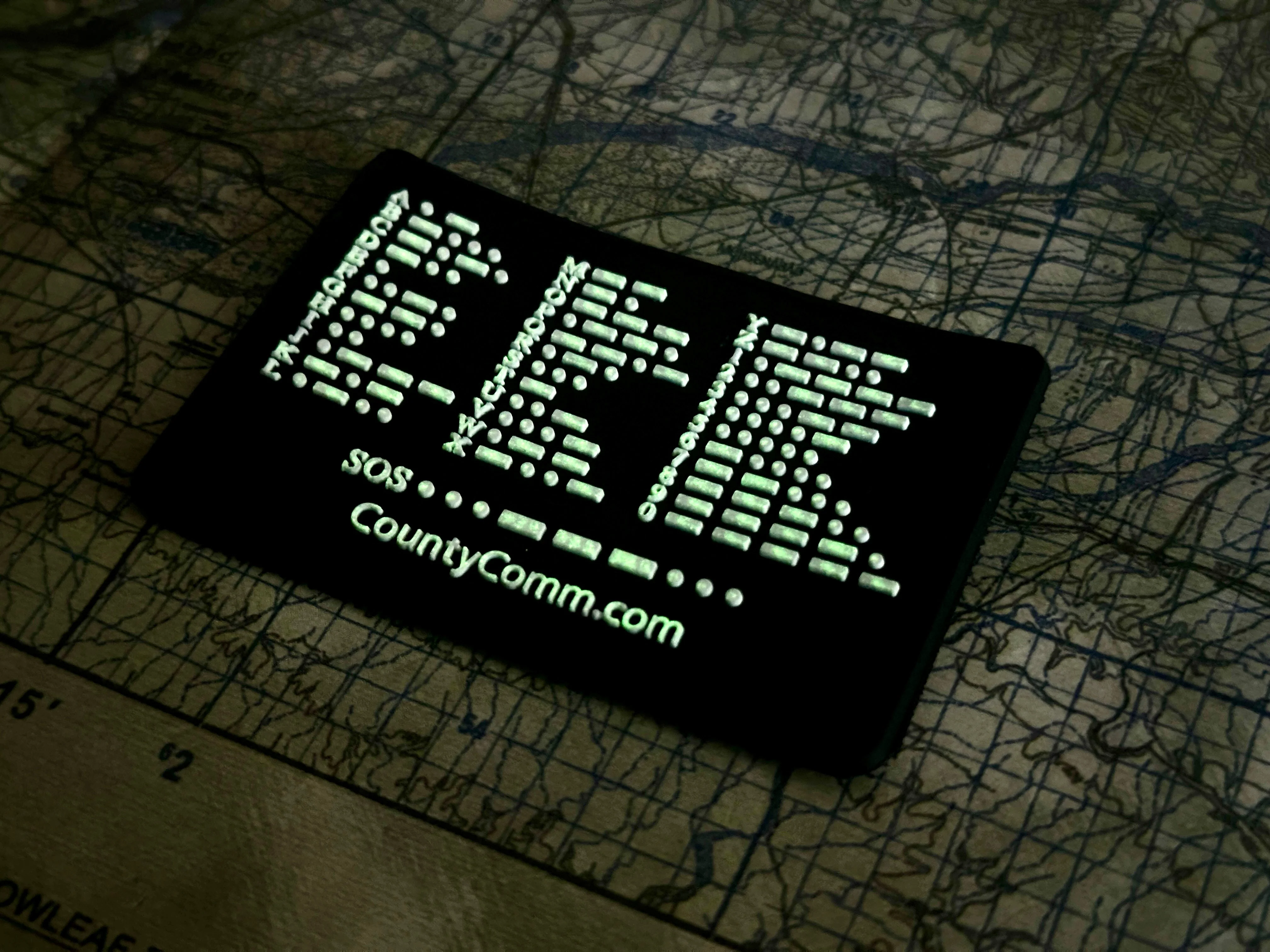 Signal Sentry - Morse Code & SOS Patch ( 2 Variants ) - Image 2