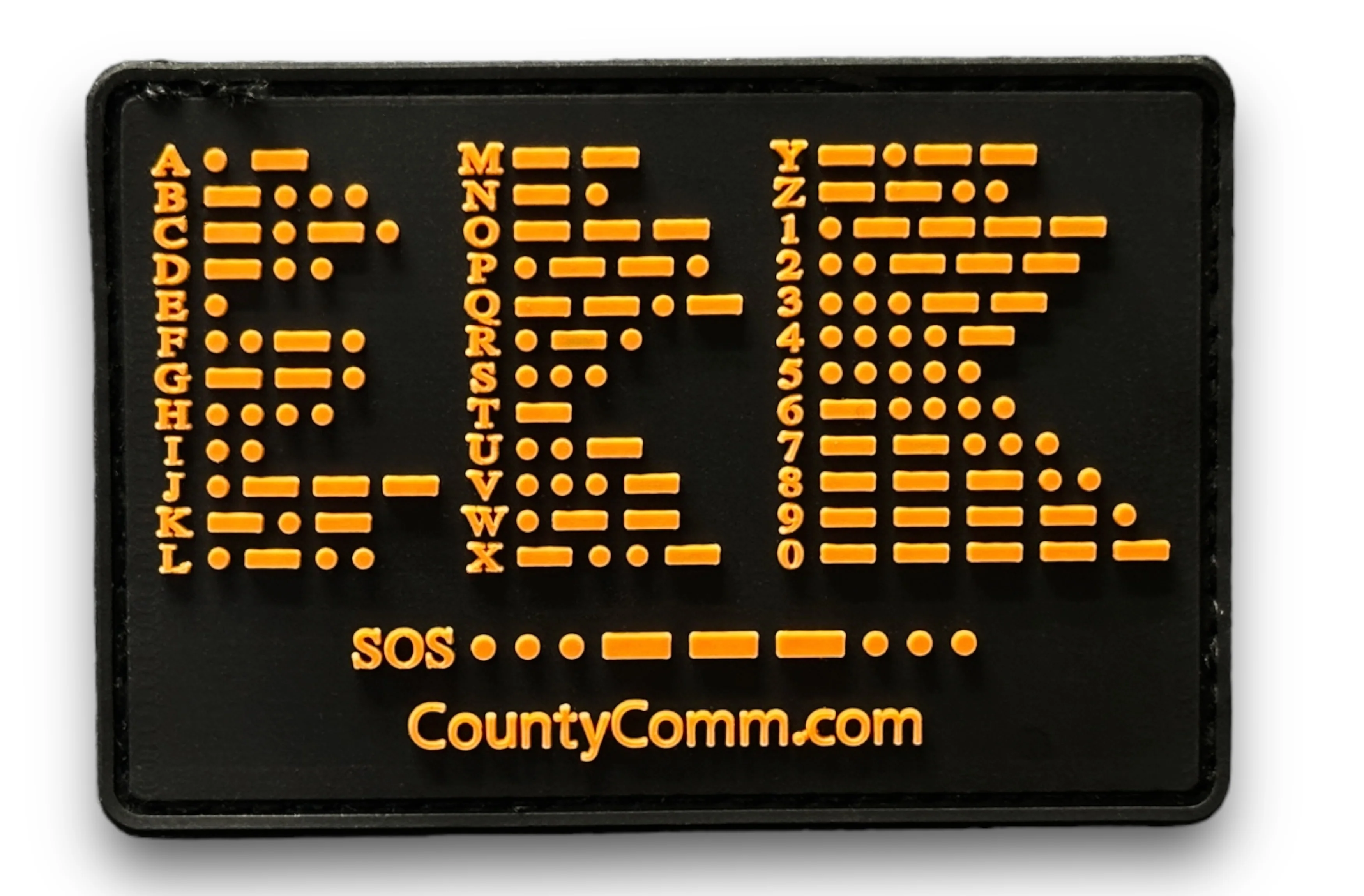 Signal Sentry - Morse Code & SOS Patch ( 2 Variants ) - Image 3