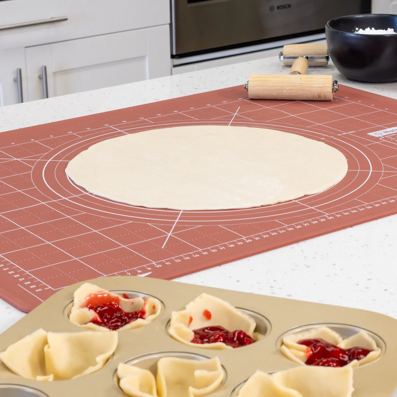 Silicone Dough Mat - Large 20” x 28” - Image 2