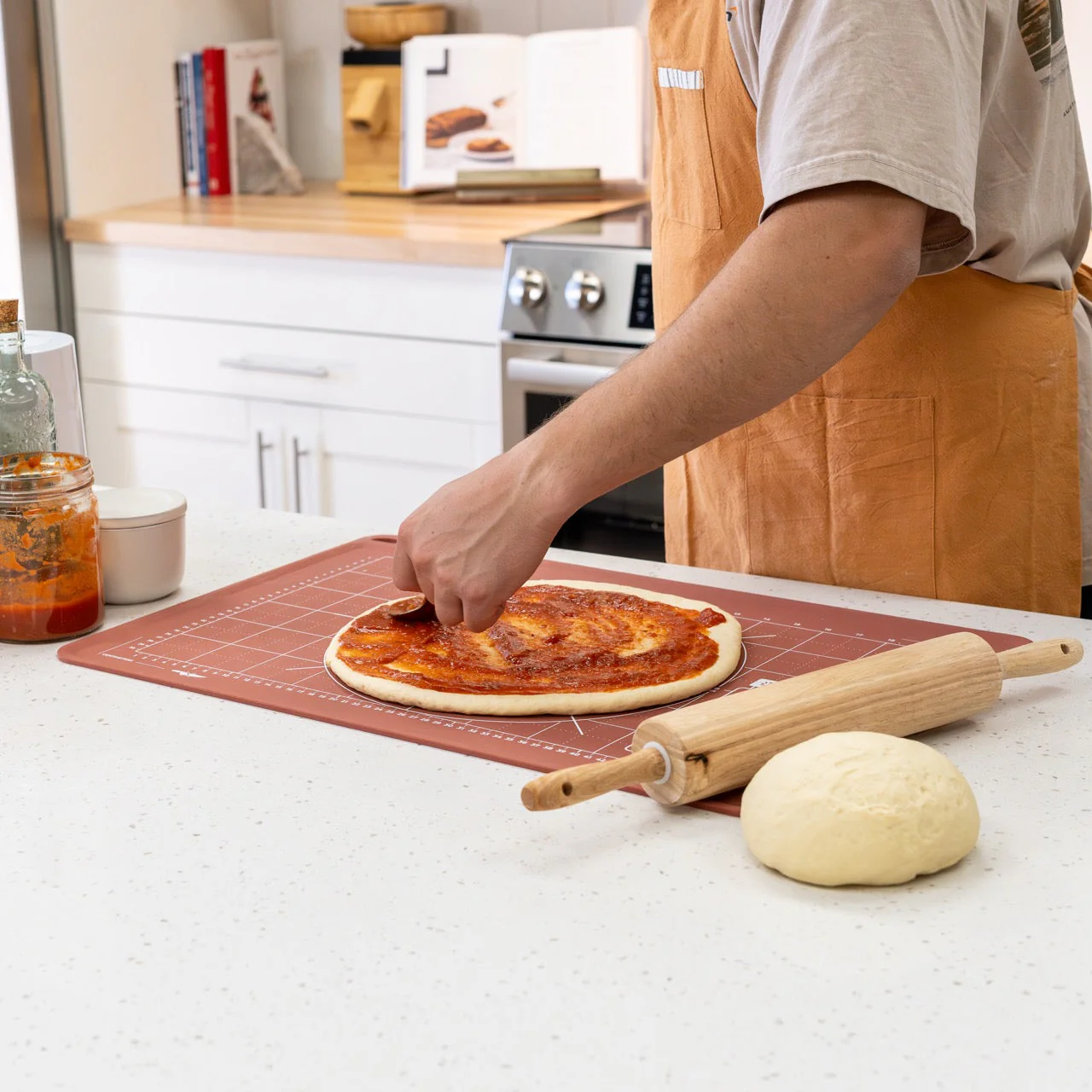 Silicone Dough Mat - Large 20” x 28” - Image 5