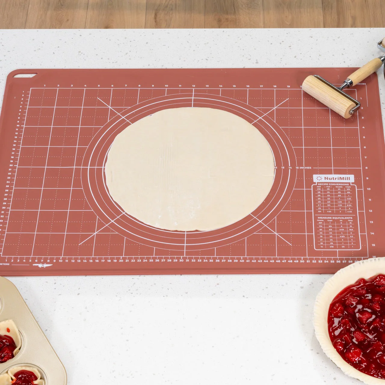 Silicone Dough Mat - Large 20” x 28” - Image 6
