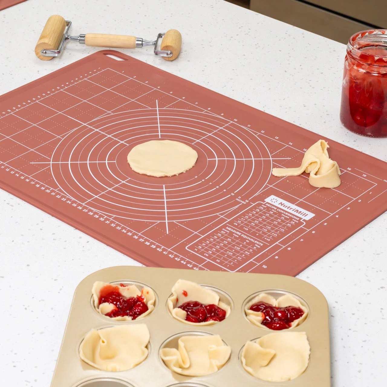 Silicone Dough Mat - Small 16" x 24" - Image 4