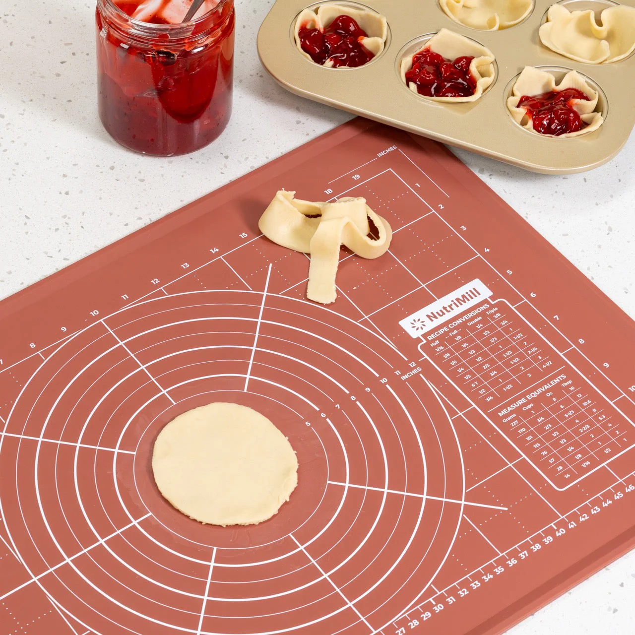 Silicone Dough Mat - Small 16" x 24" - Image 5