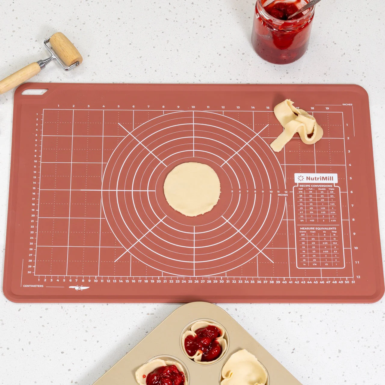 Silicone Dough Mat - Small 16" x 24" - Image 6