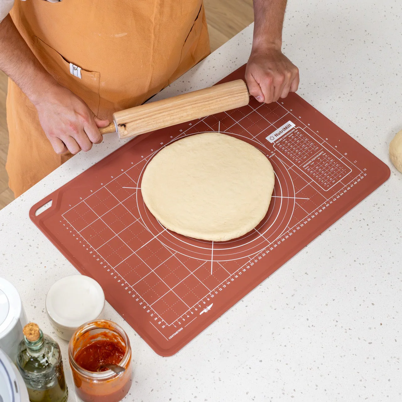 Silicone Dough Mat - Small 16" x 24" - Image 7