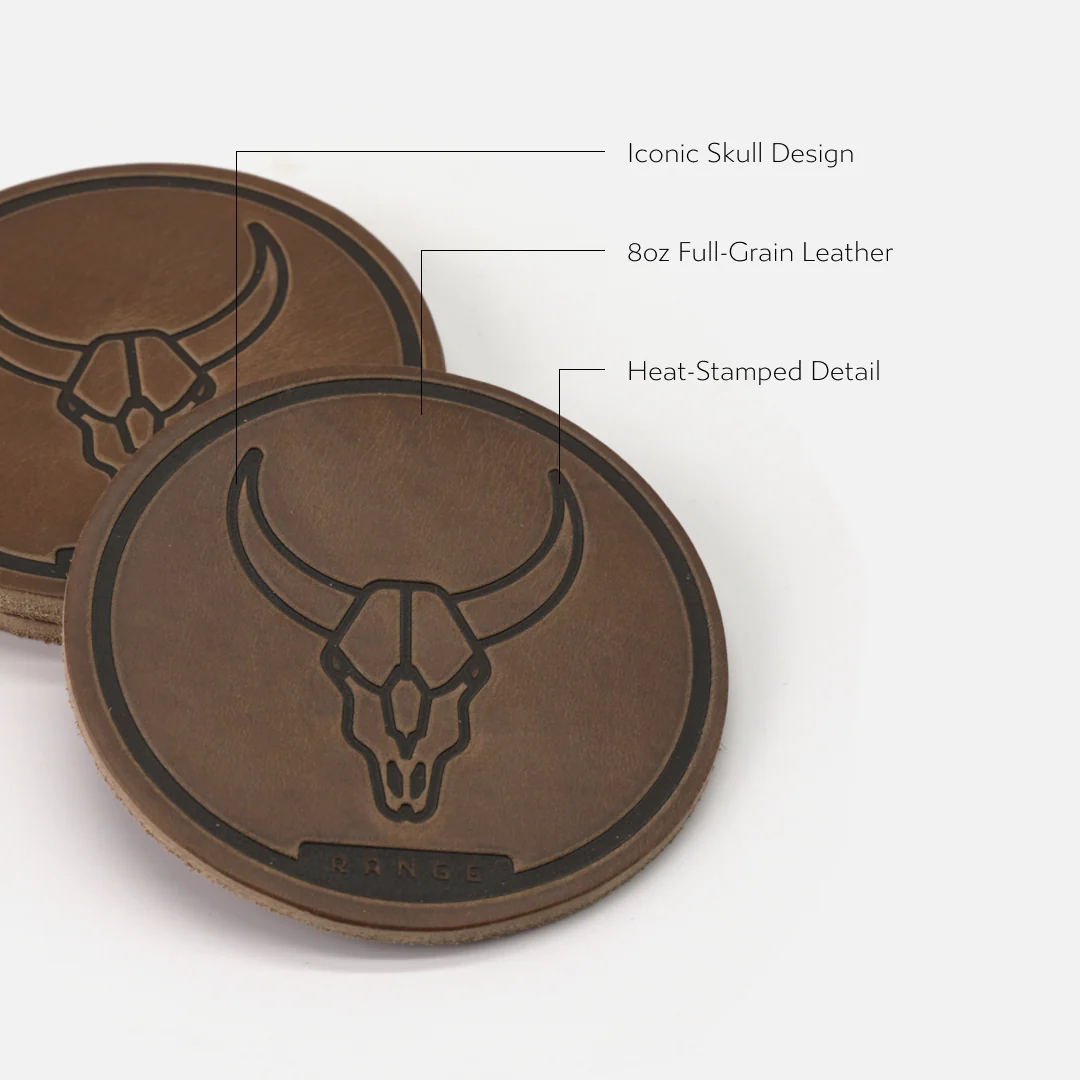 Skull Badge Coasters - Image 3
