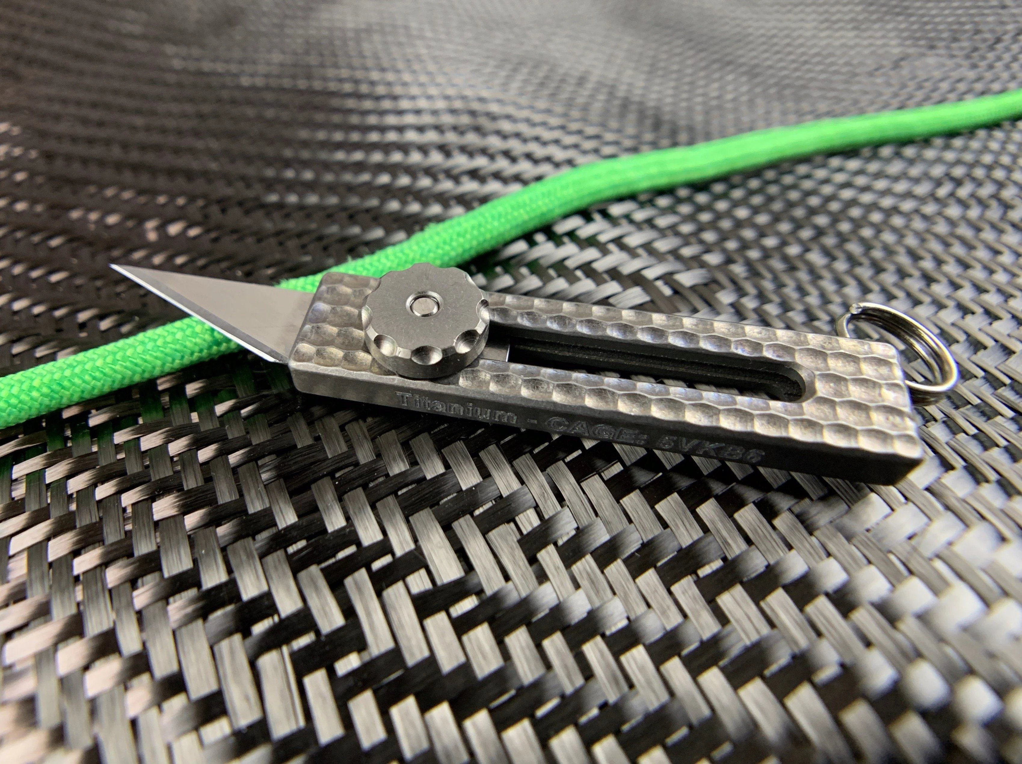 Slide Lock Titanium Craft Knife ( 2.0 / 2025 ) - Image 9