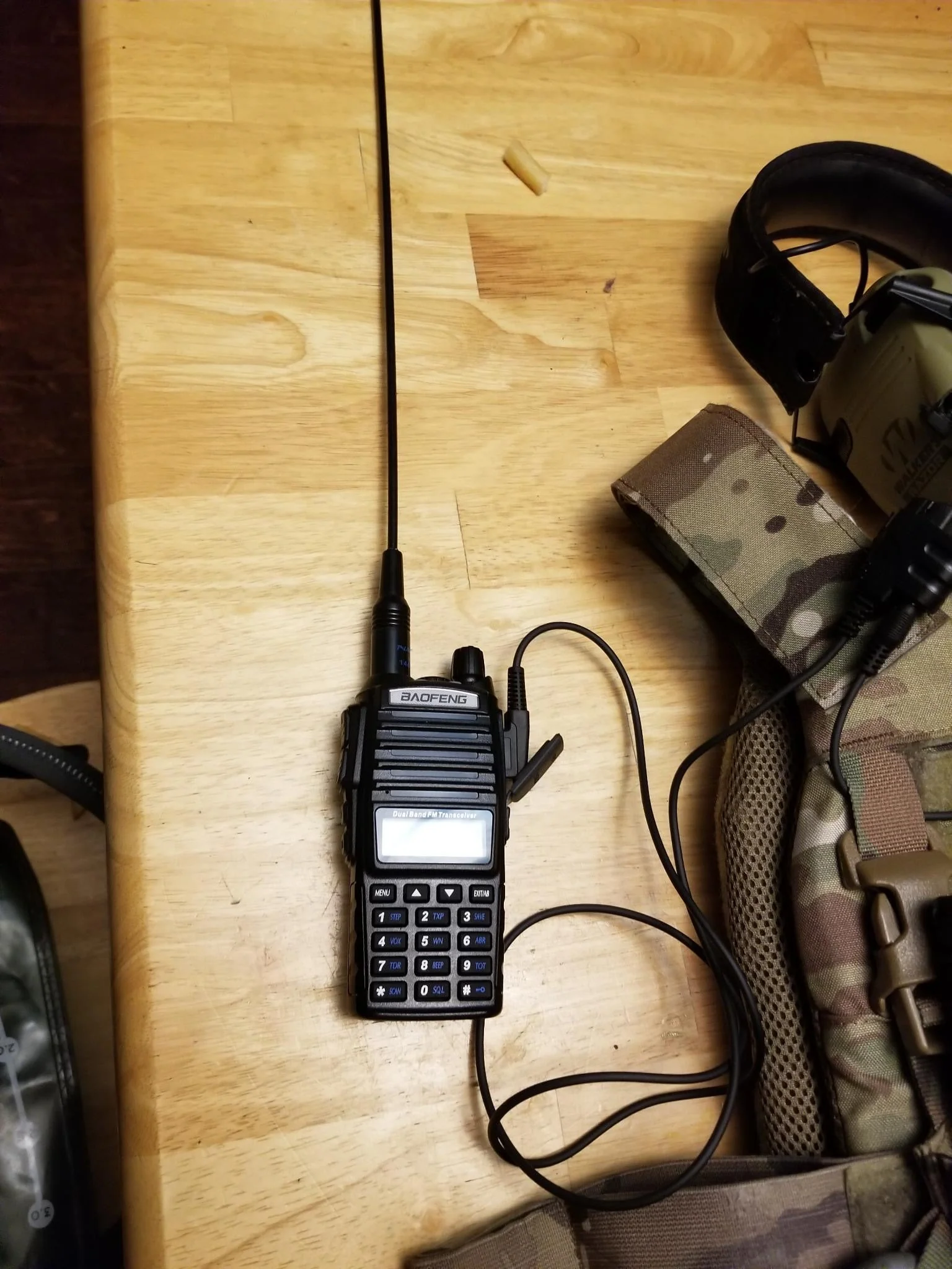 SMC cable (Shoot, Move, Communicate) Baofeng, Yaesu radios to Auxiliary Port for Electronic Earmuffs - Image 11