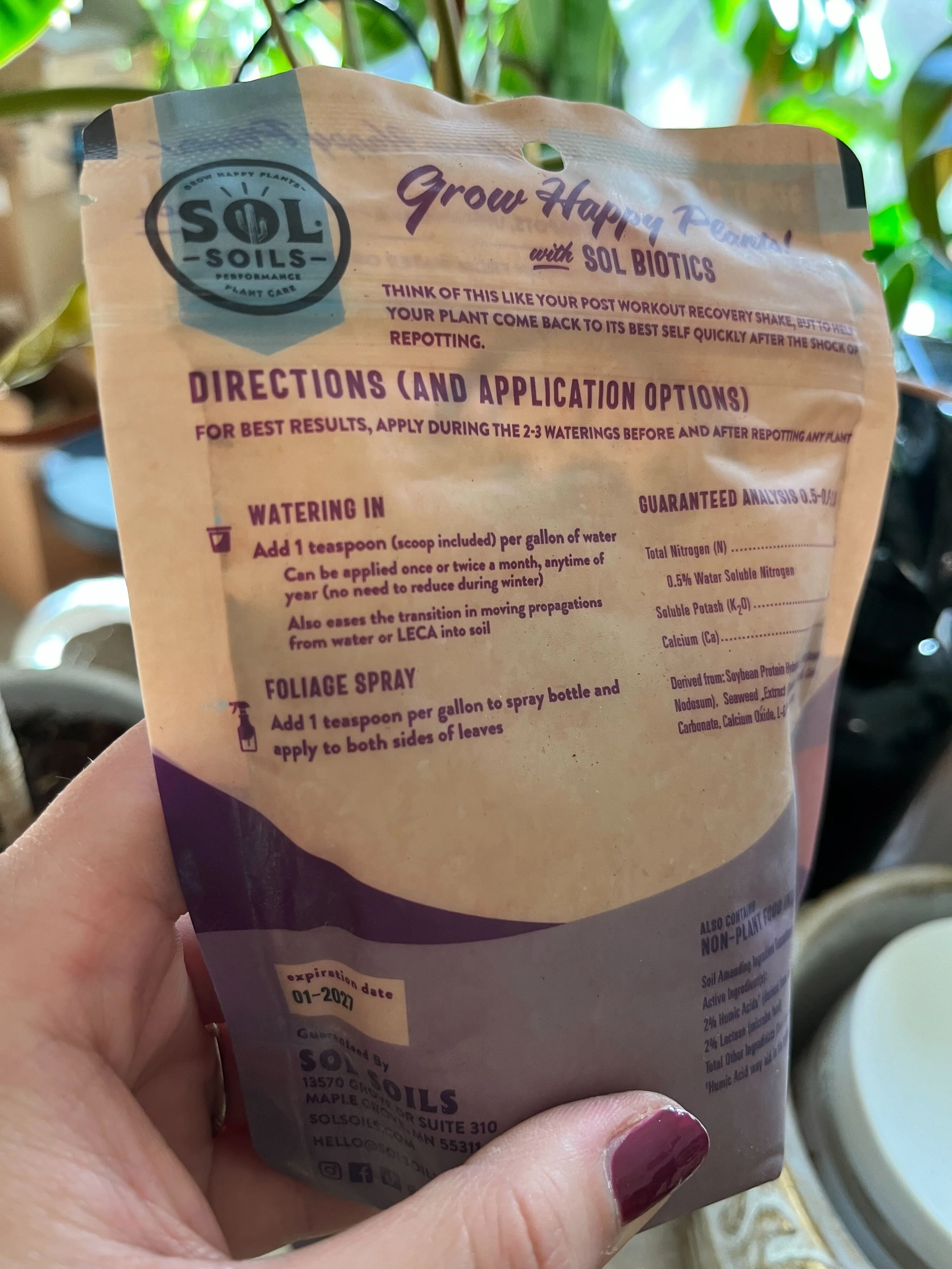 Sol Biotics - Repot Recovery - Image 4