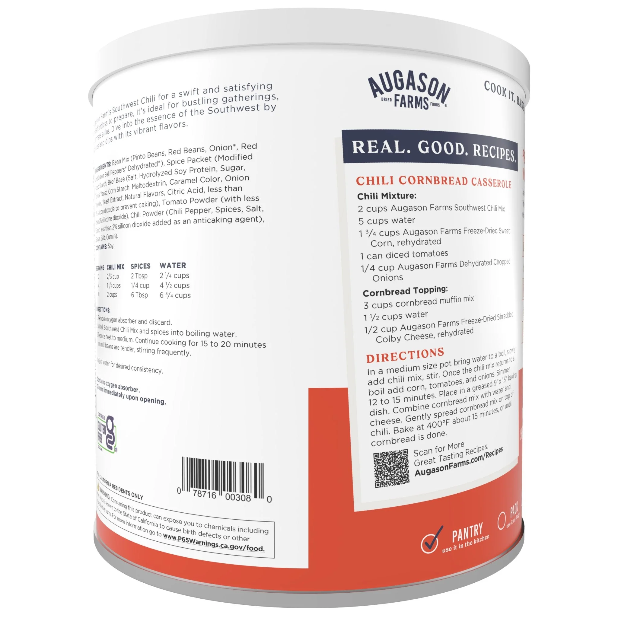 Southwest Chili Mix Can, 34 Servings - Image 2