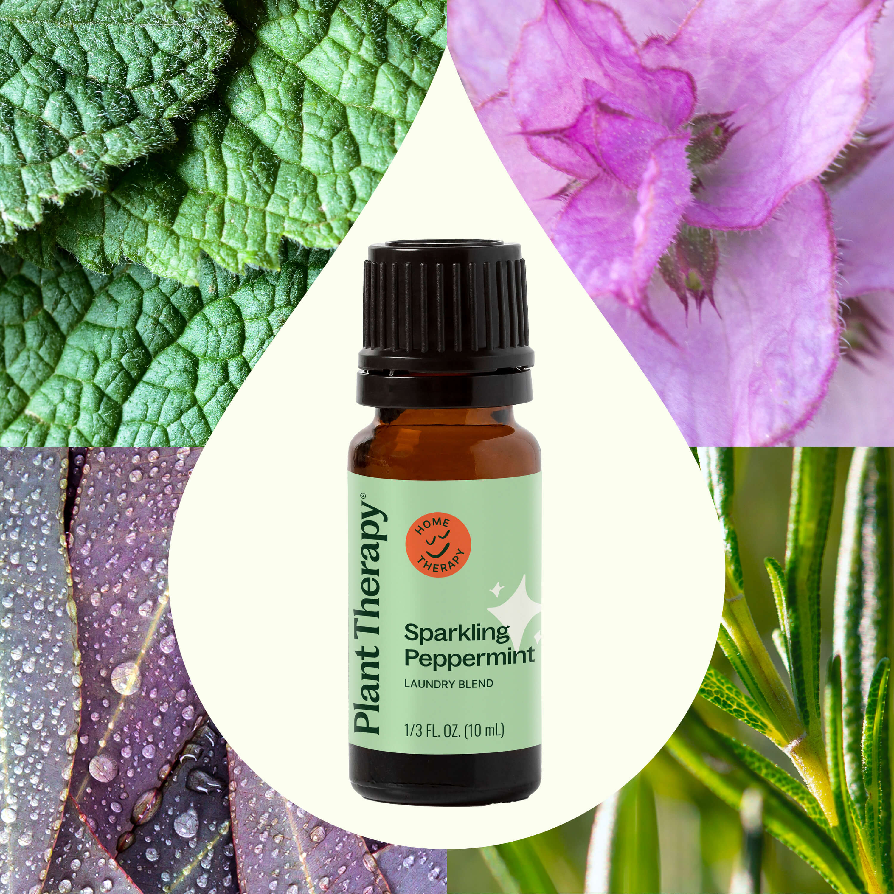 Sparkling Peppermint Laundry Essential Oil Blend - Image 2