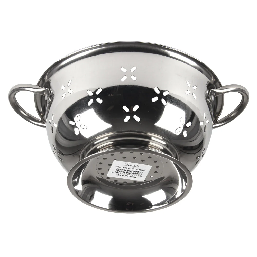 Stainless Steel 3 Qt Colander - Image 4