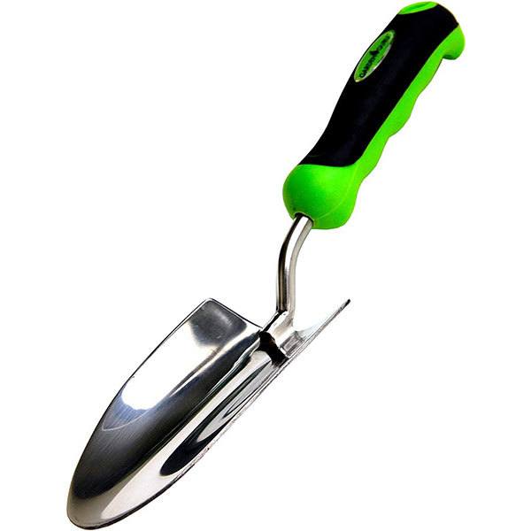 Stainless Steel 6pc Gardening Tool Set (Includes Trowel Transplanter Rake Weeder Cultivator Fork) - Image 2