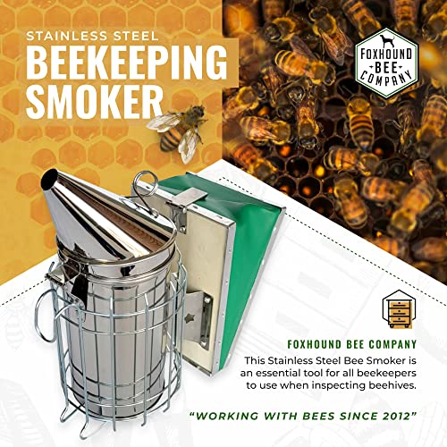 Stainless Steel Bee Smoker - Image 2