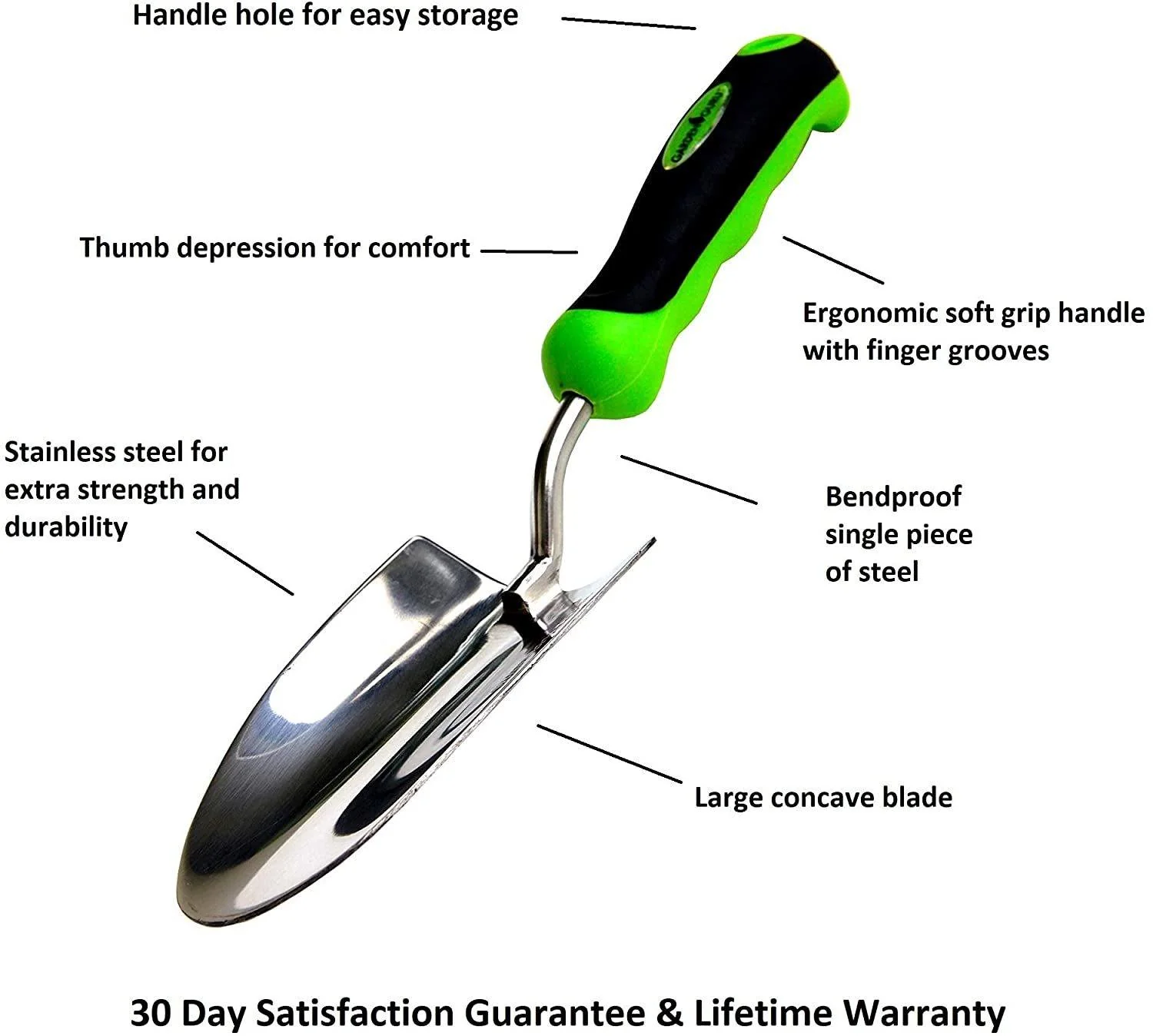 Stainless Steel Garden Trowel - Image 4