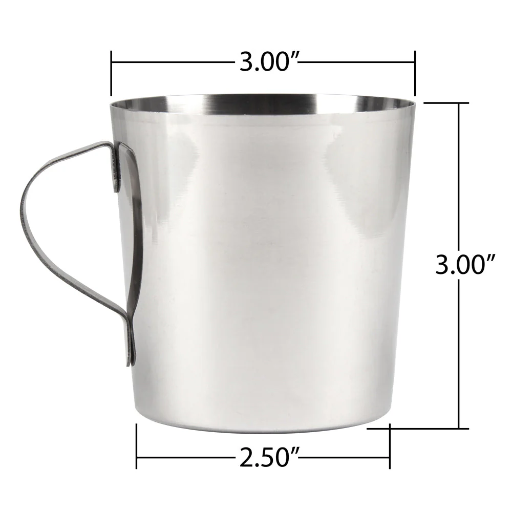 Stainless Steel Heavy Drinking Cup - 10oz - Image 7