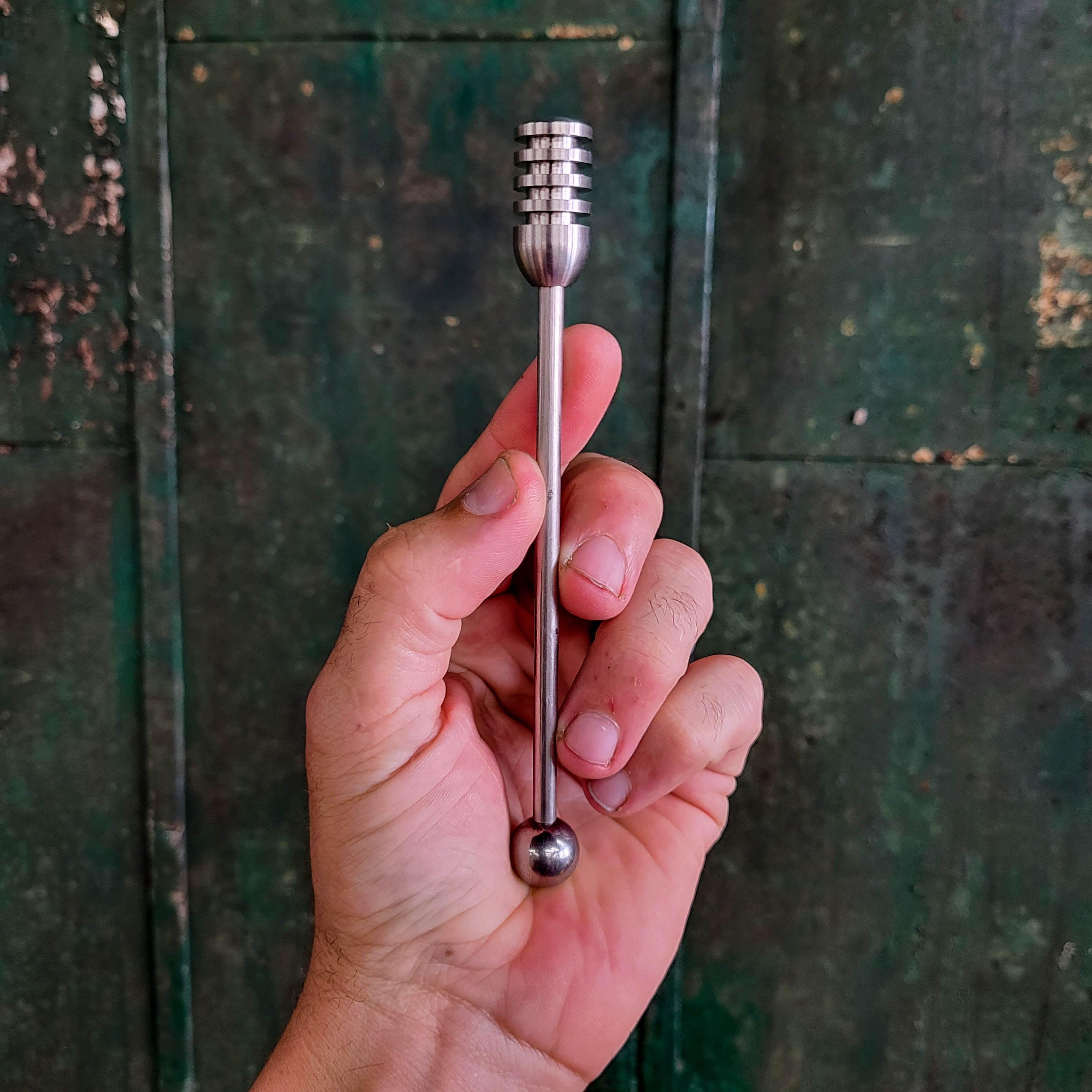 Stainless Steel Honey Dipper - Image 2