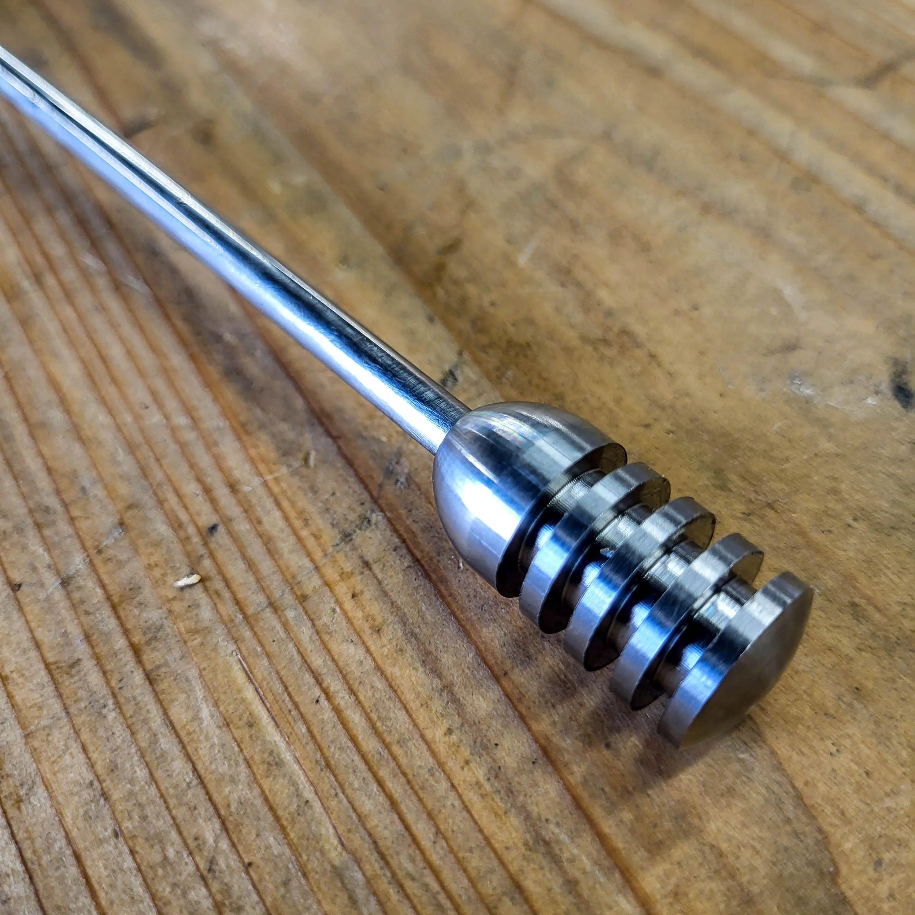 Stainless Steel Honey Dipper - Image 3