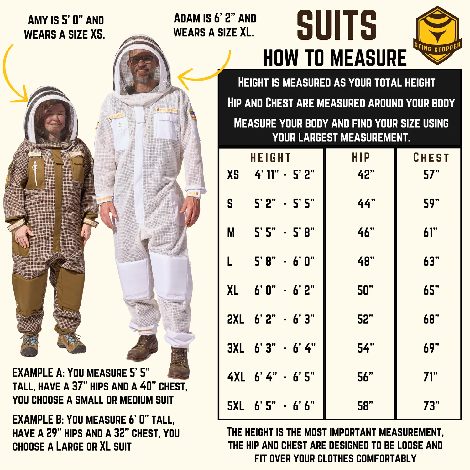 Sting Stopper Professional Ventilated Beekeeping Suit - Beekeeper White - Image 3