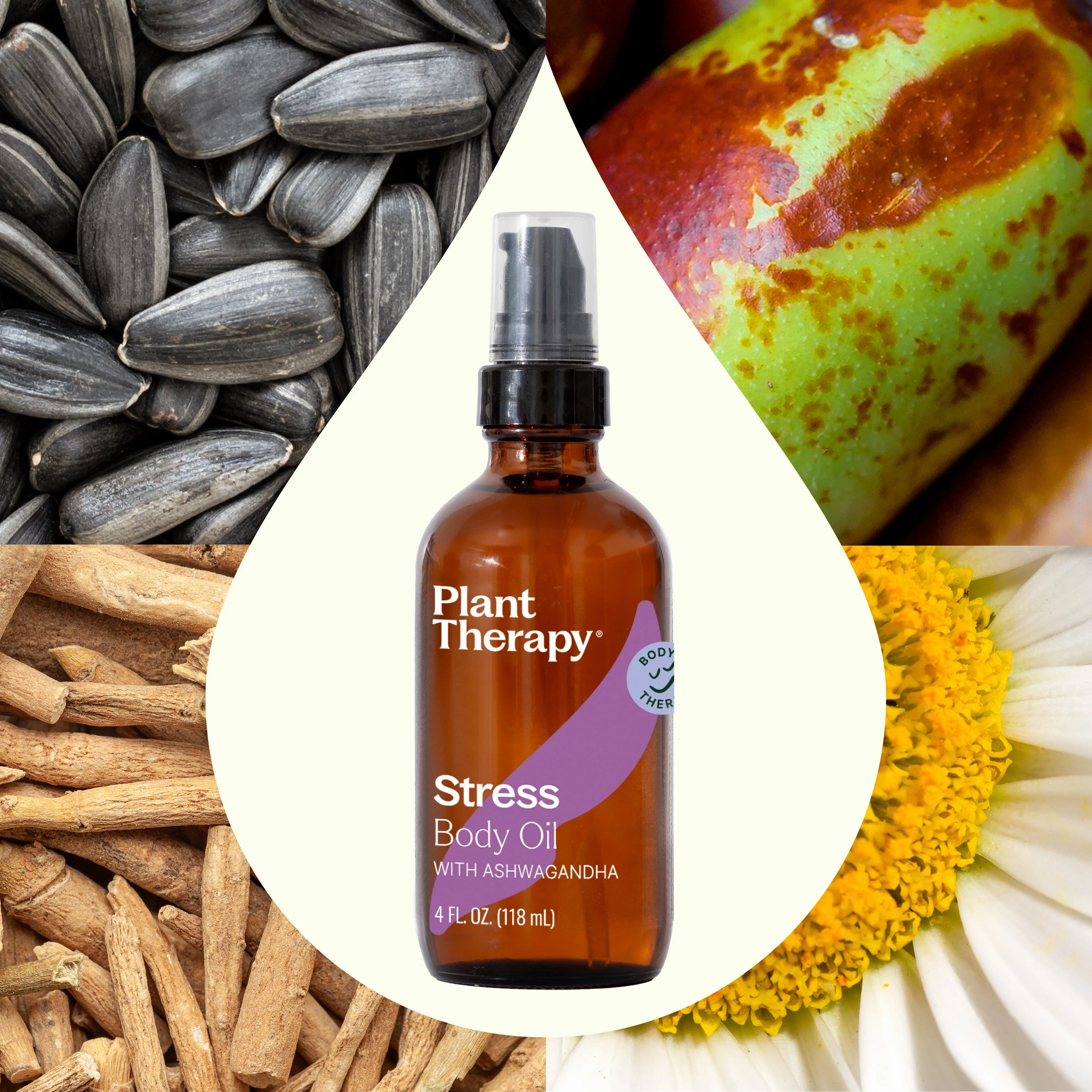Stress Body Oil with Ashwagandha - Image 3