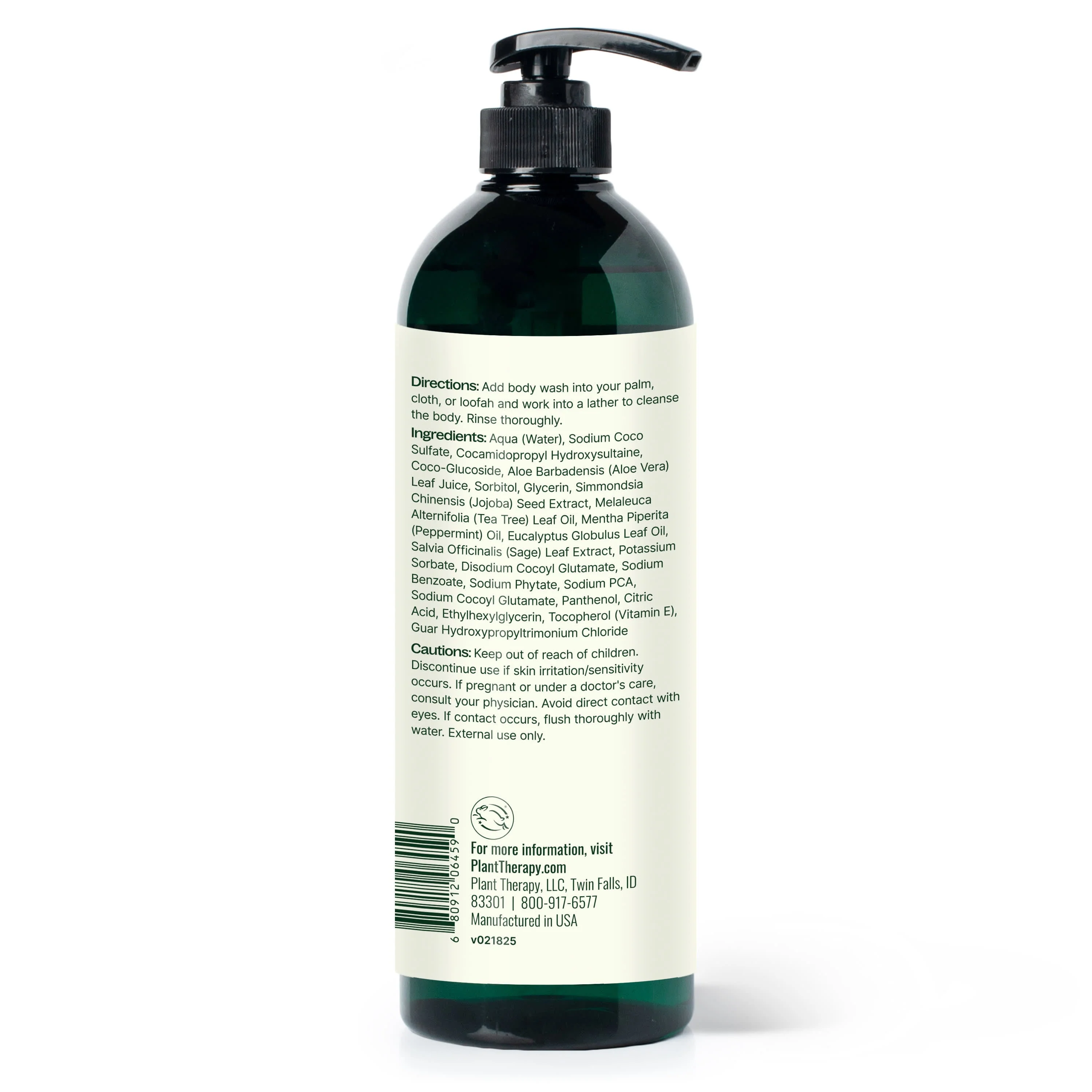 Tea Tree & Peppermint Body Wash - Image 12