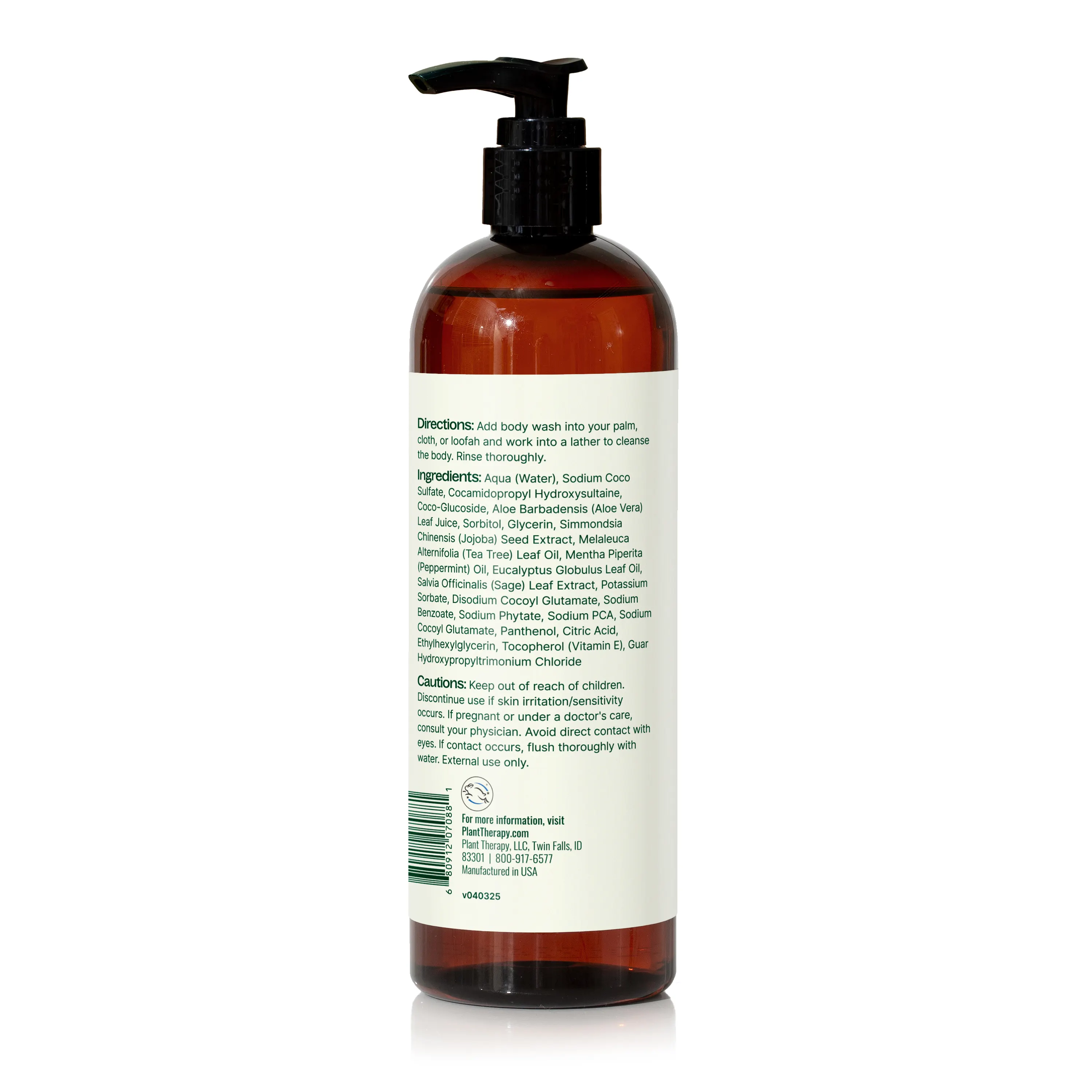 Tea Tree & Peppermint Body Wash - Image 13