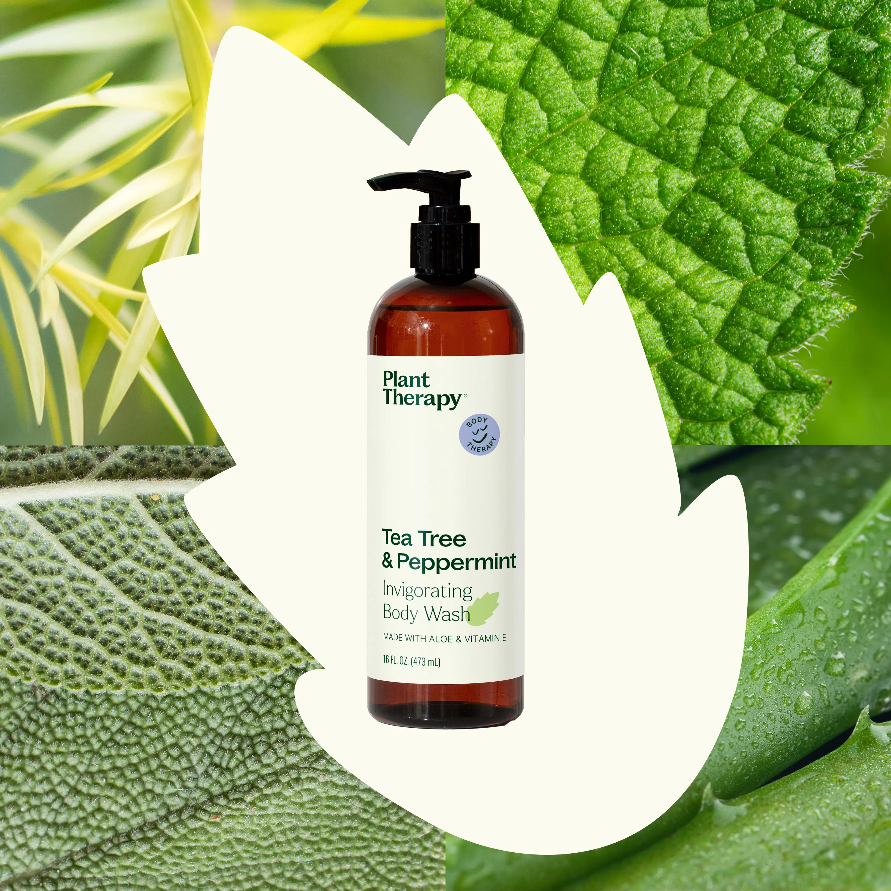 Tea Tree & Peppermint Body Wash - Image 2