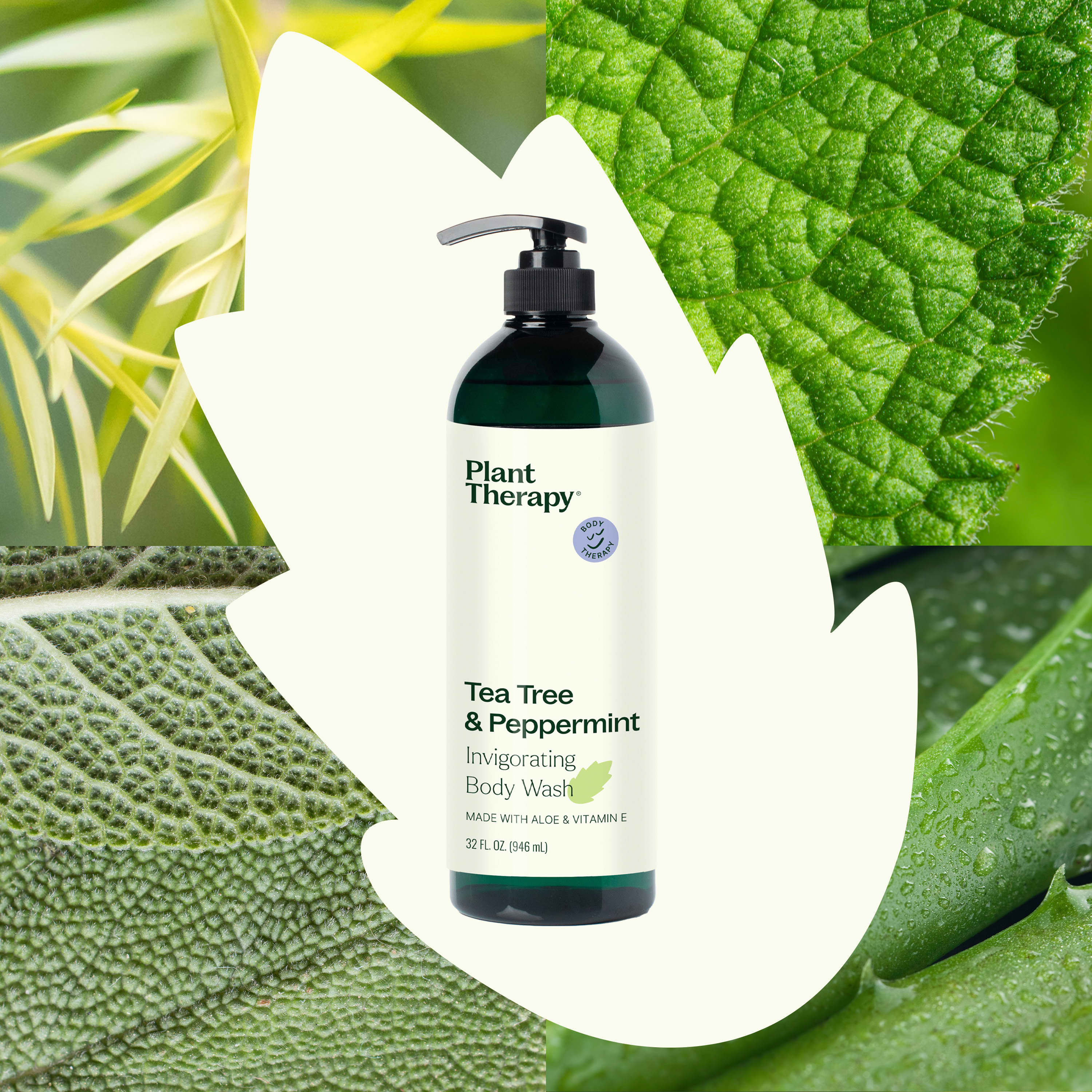 Tea Tree & Peppermint Body Wash - Image 8