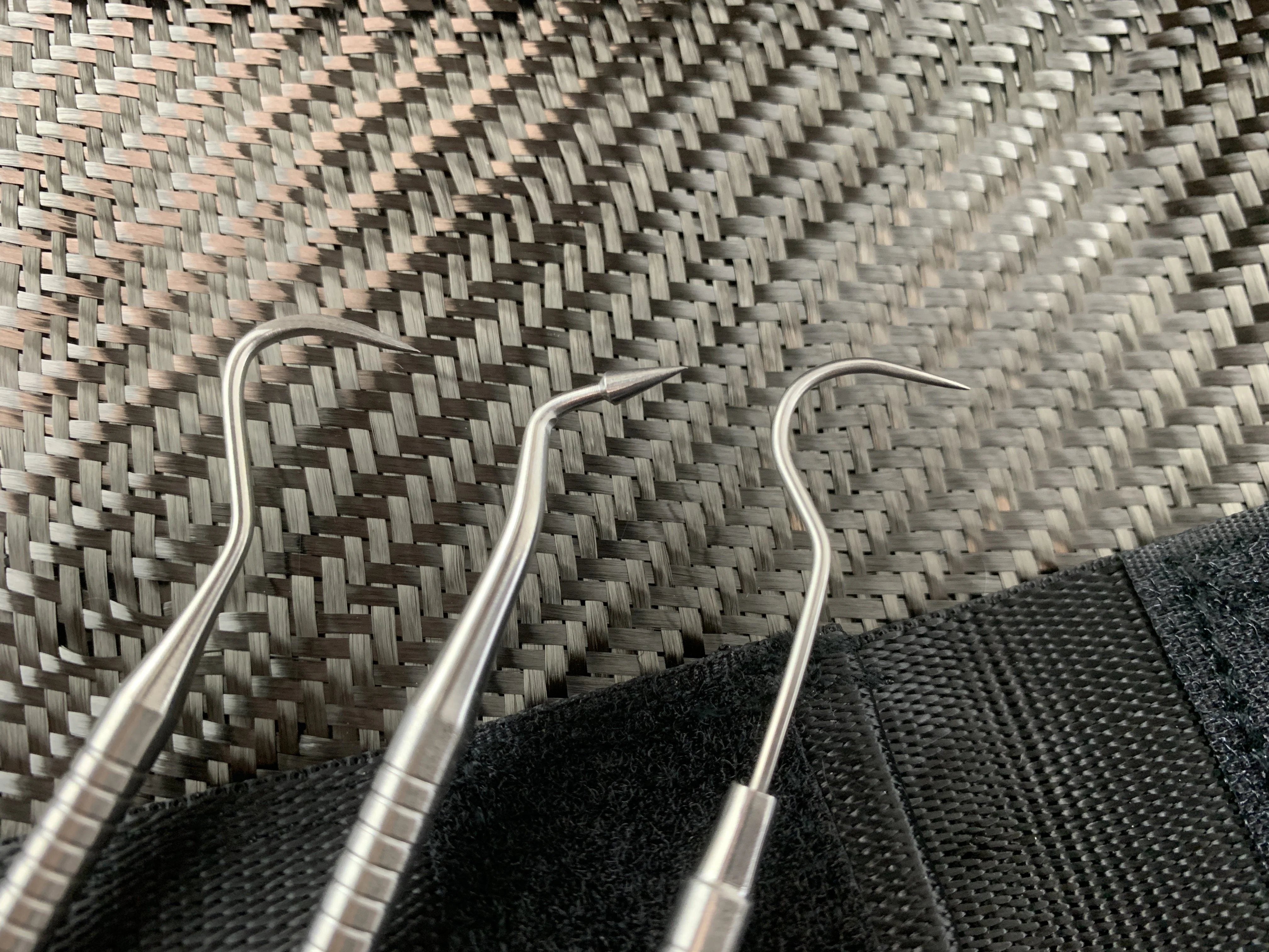 Tenacious Triple Pick / Probe Set With Case - Image 2