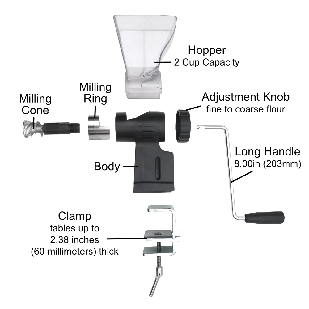 The Grain Mill - Flour Mill for Large and Small Grains - Image 6