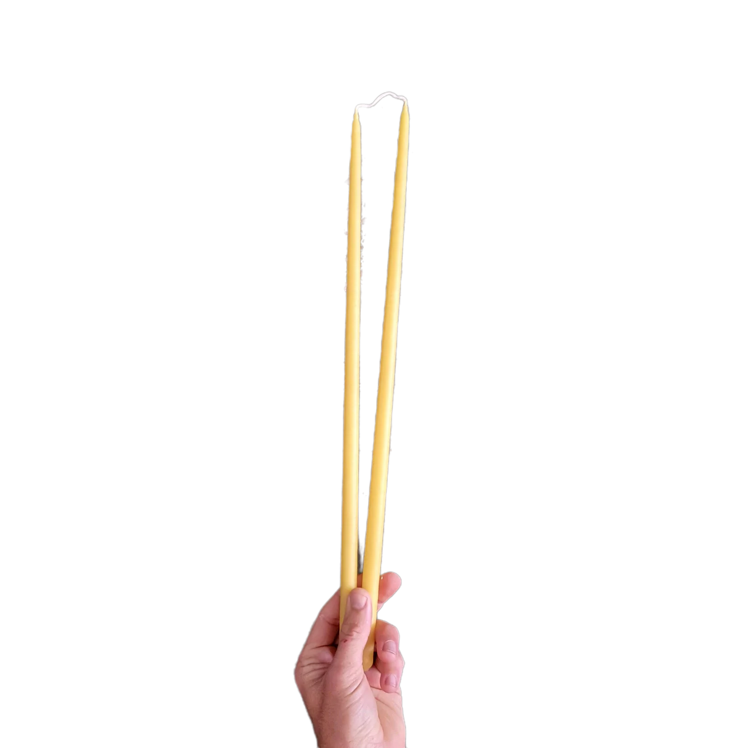 Thin Taper Beeswax Candles - Image 6