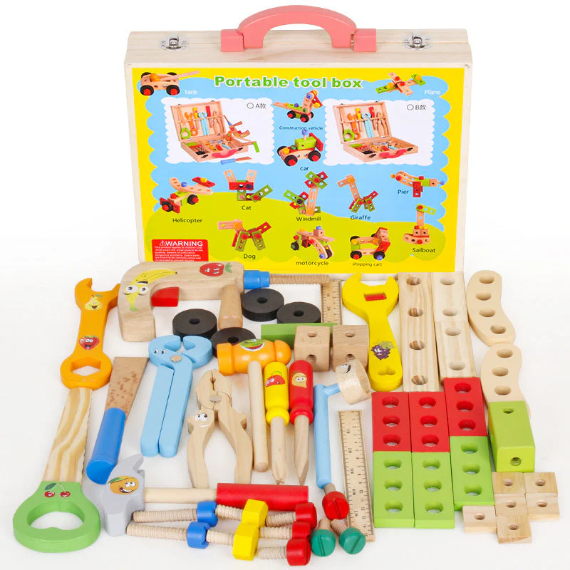 TinkerTot Wooden Workbench - Image 3