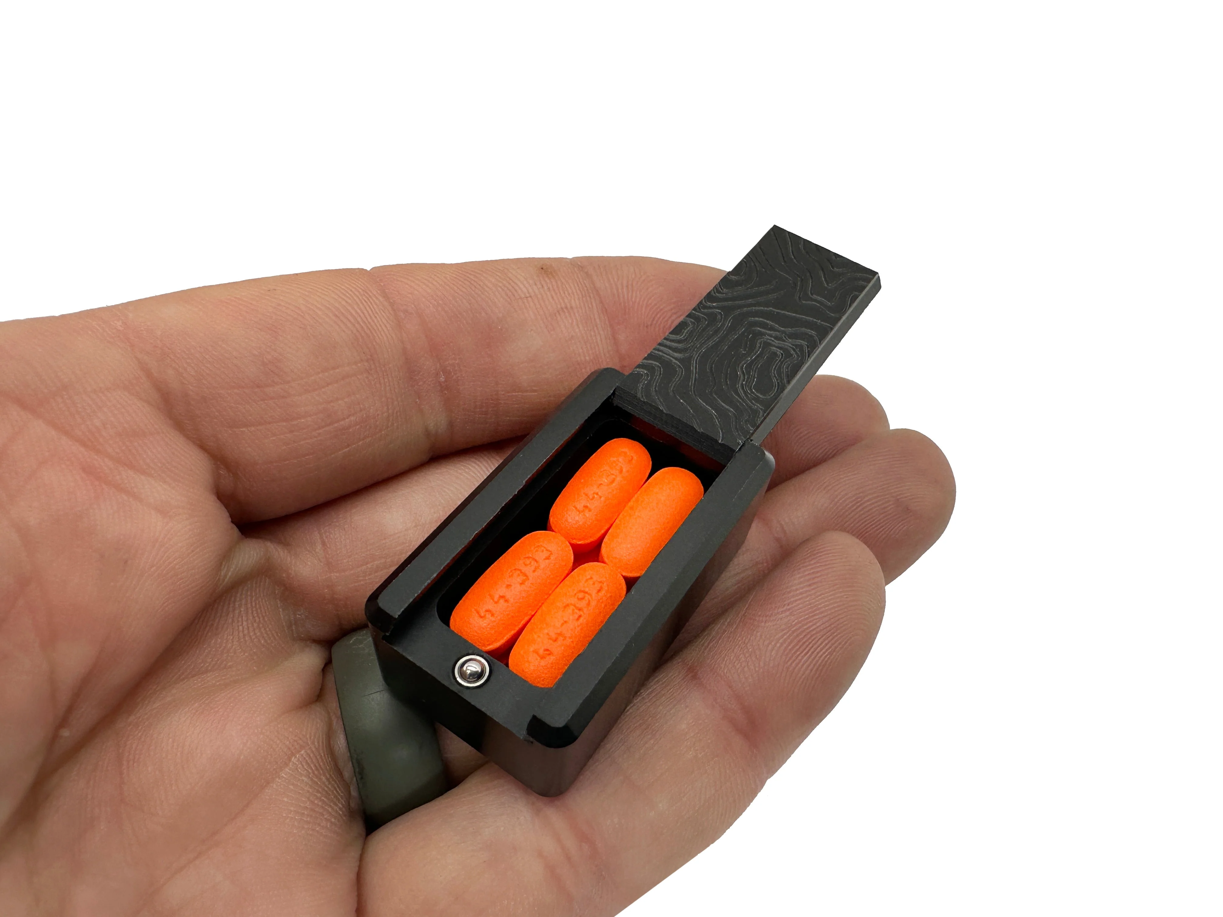 Tiny Delrin Pocket Box - ( Gen 3 ) Topo + Glow Shell! - Image 2