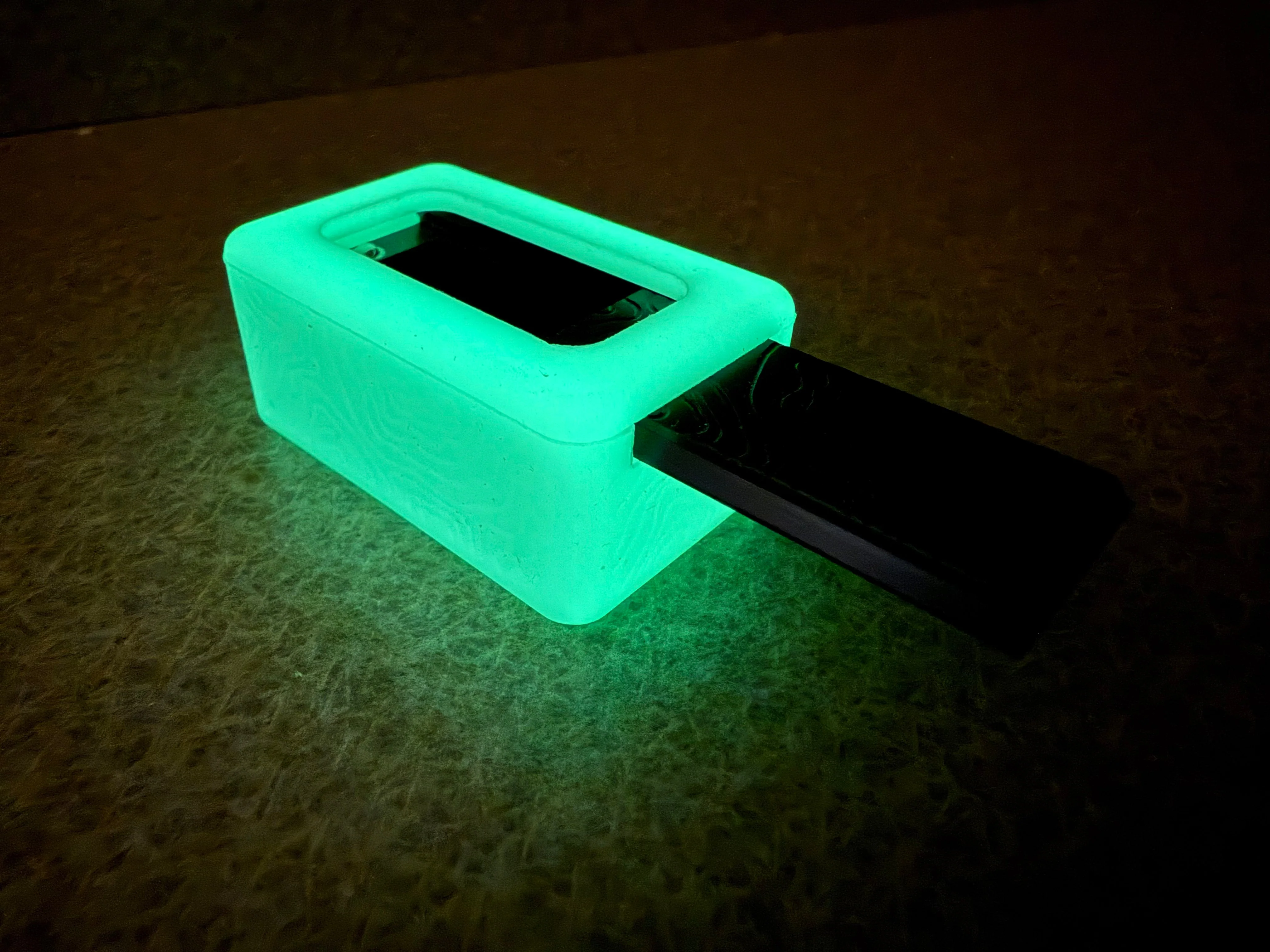 Tiny Delrin Pocket Box - ( Gen 3 ) Topo + Glow Shell! - Image 5