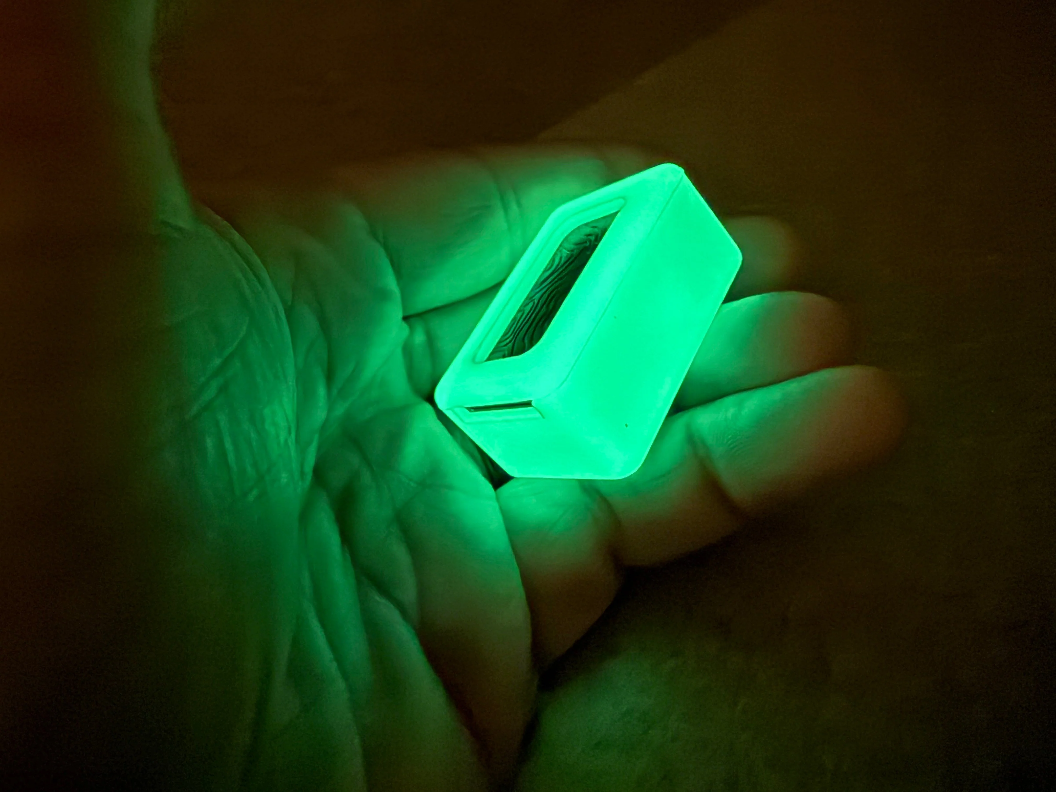 Tiny Delrin Pocket Box - ( Gen 3 ) Topo + Glow Shell! - Image 7