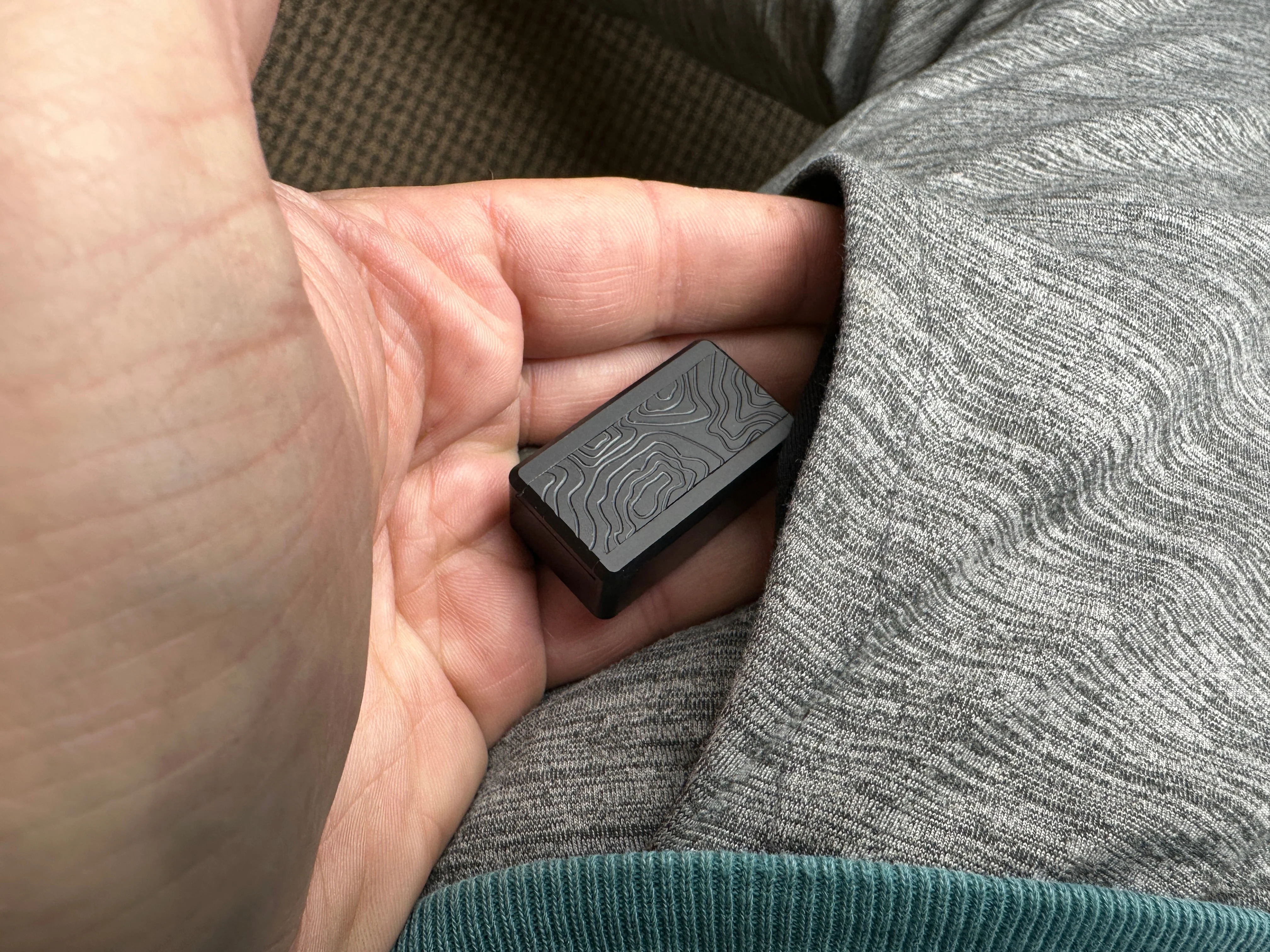 Tiny Delrin Pocket Box - ( Gen 3 ) Topo + Glow Shell! - Image 8