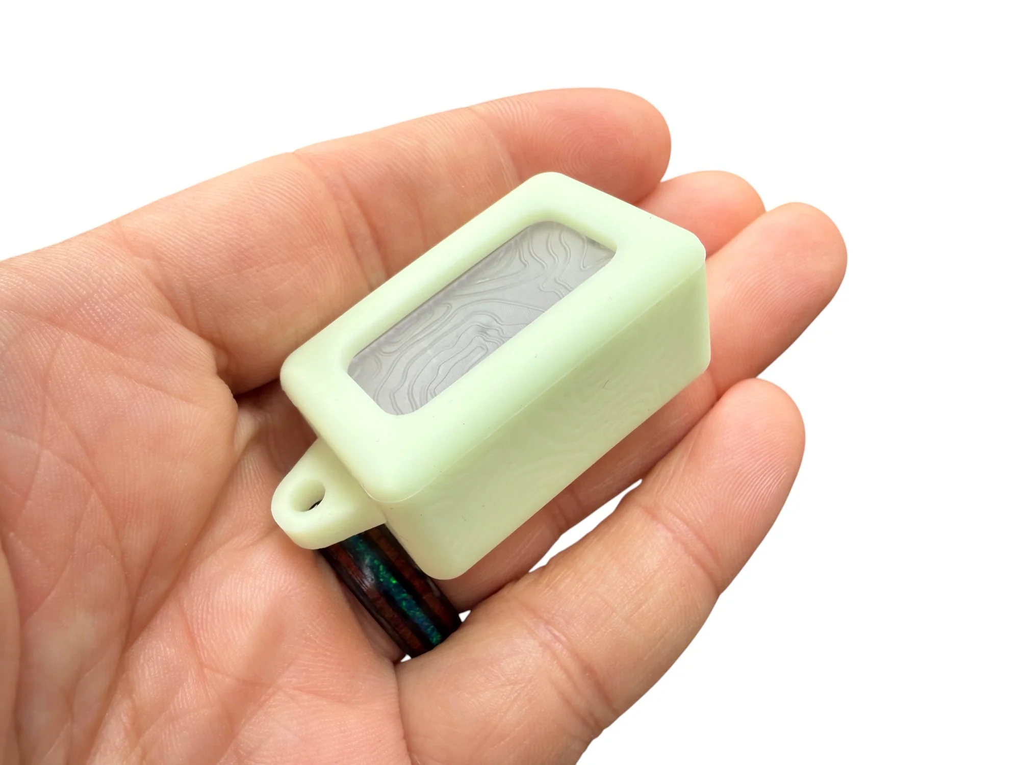 Tiny Polycarbonate Pocket Box - Gen 3 Topo + Glow Silicone Holder - Image 10