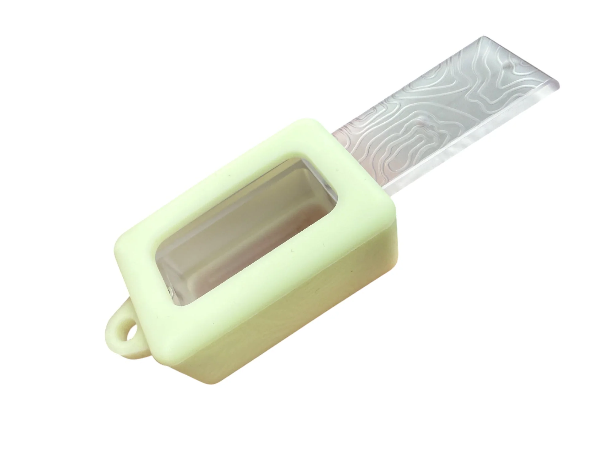 Tiny Polycarbonate Pocket Box - Gen 3 Topo + Glow Silicone Holder - Image 3