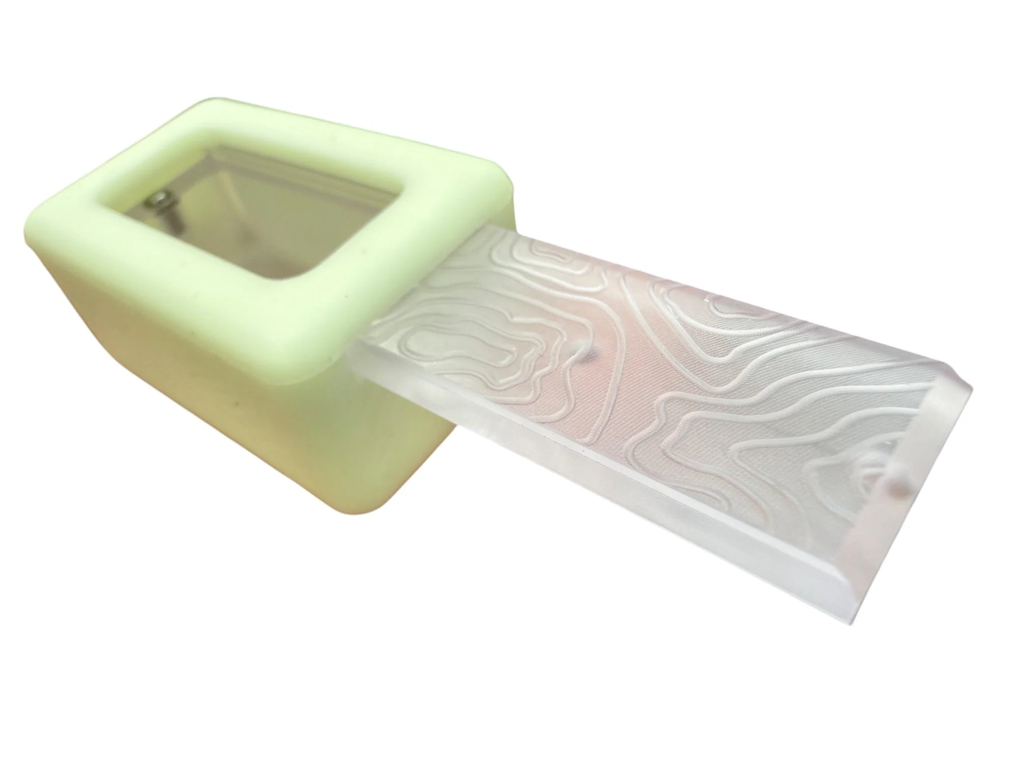 Tiny Polycarbonate Pocket Box - Gen 3 Topo + Glow Silicone Holder - Image 8