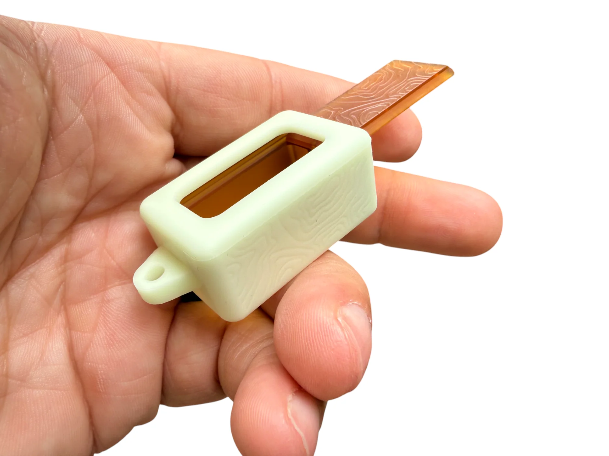 Tiny Ultem Pocket Box - Gen 3 Topo + Glow Silicone Holder - Image 10