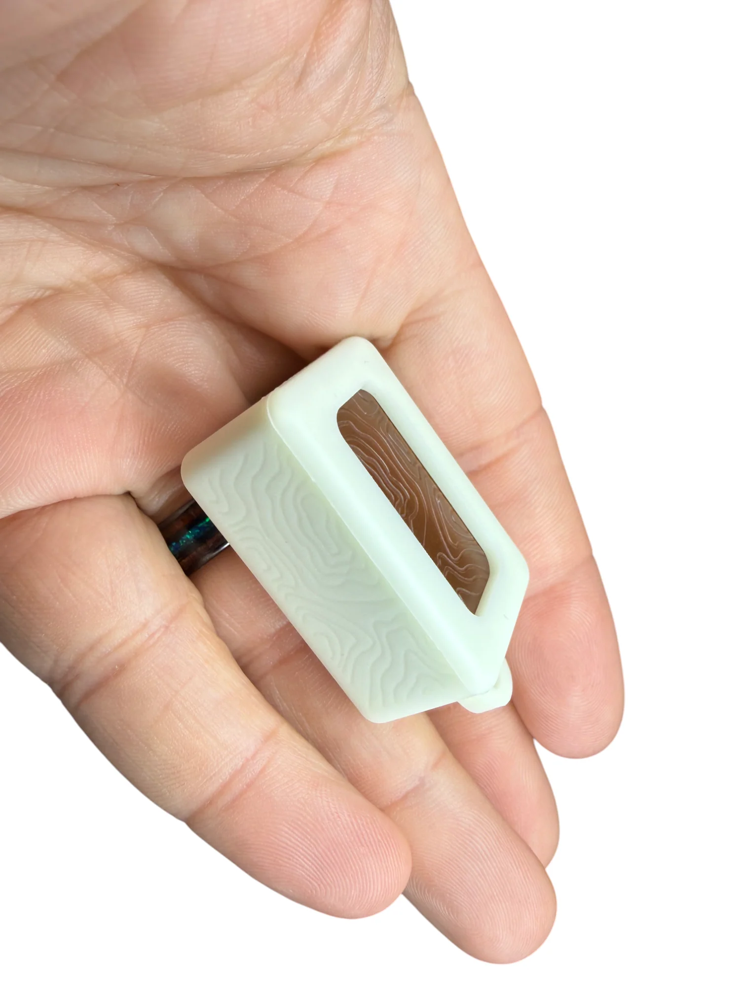 Tiny Ultem Pocket Box - Gen 3 Topo + Glow Silicone Holder - Image 11
