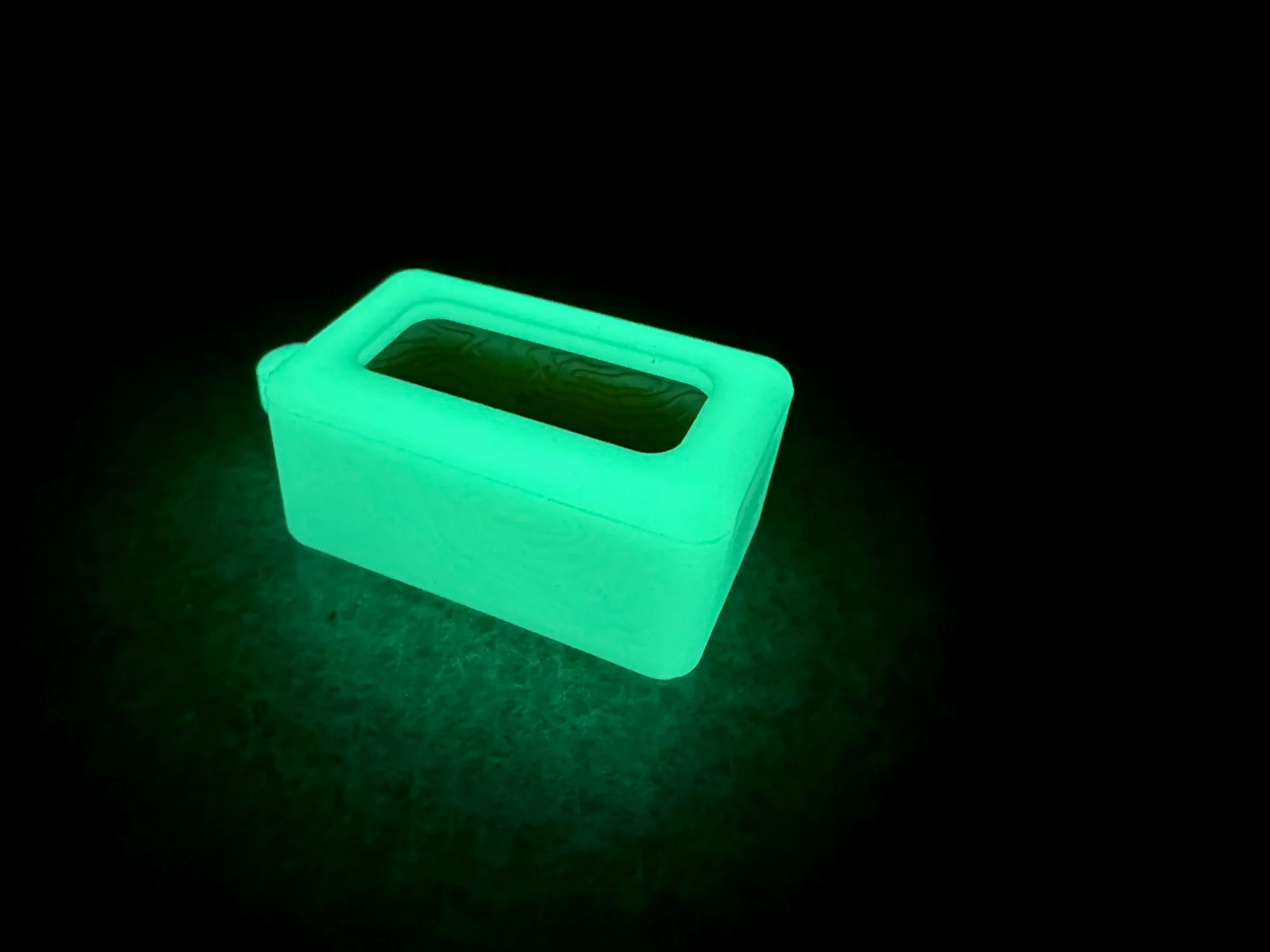 Tiny Ultem Pocket Box - Gen 3 Topo + Glow Silicone Holder - Image 5