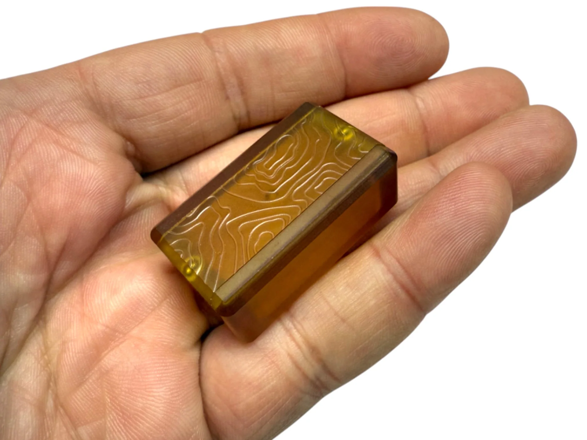 Tiny Ultem Pocket Box - Gen 3 Topo + Glow Silicone Holder - Image 6