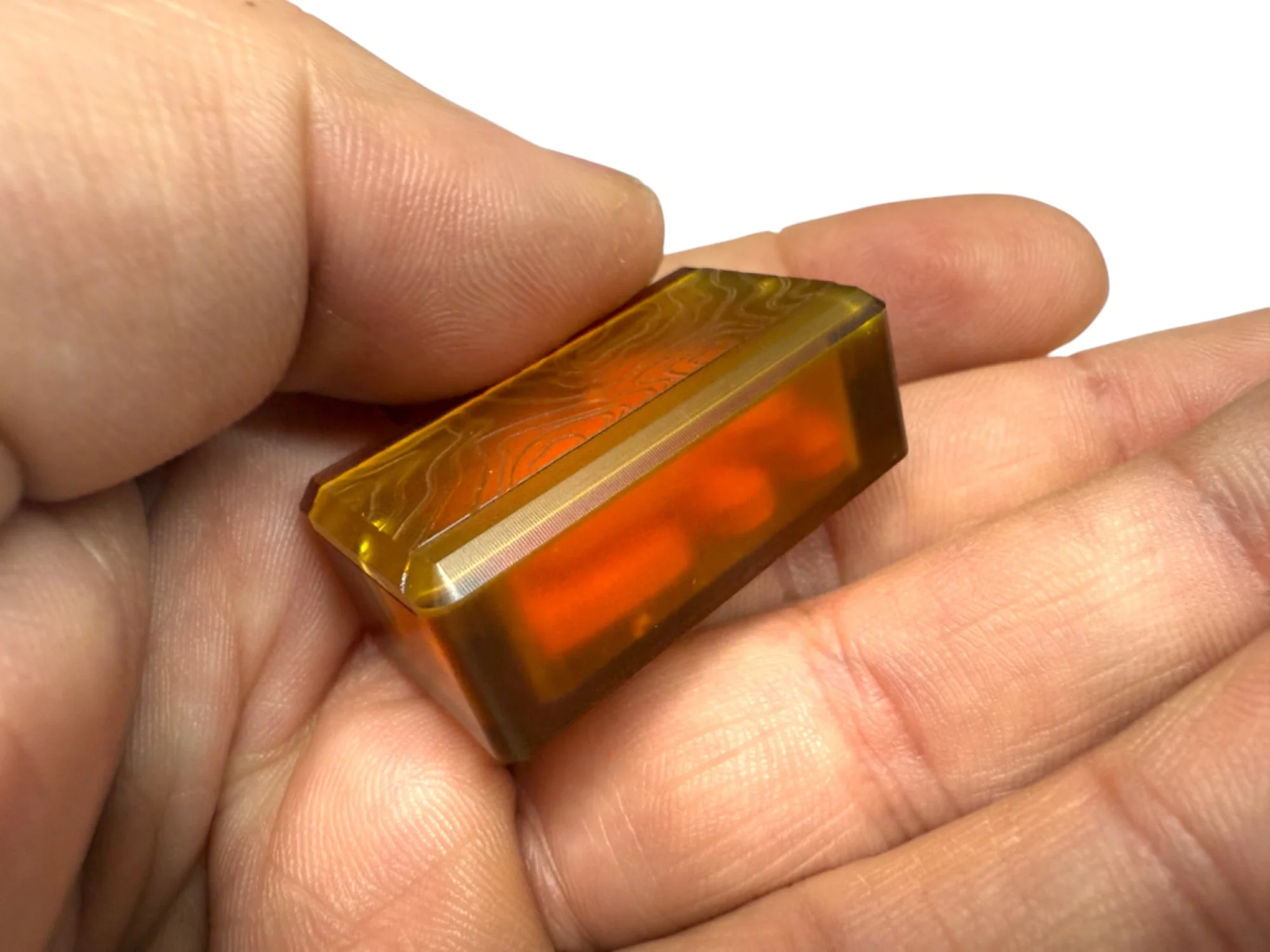 Tiny Ultem Pocket Box - Gen 3 Topo + Glow Silicone Holder - Image 9